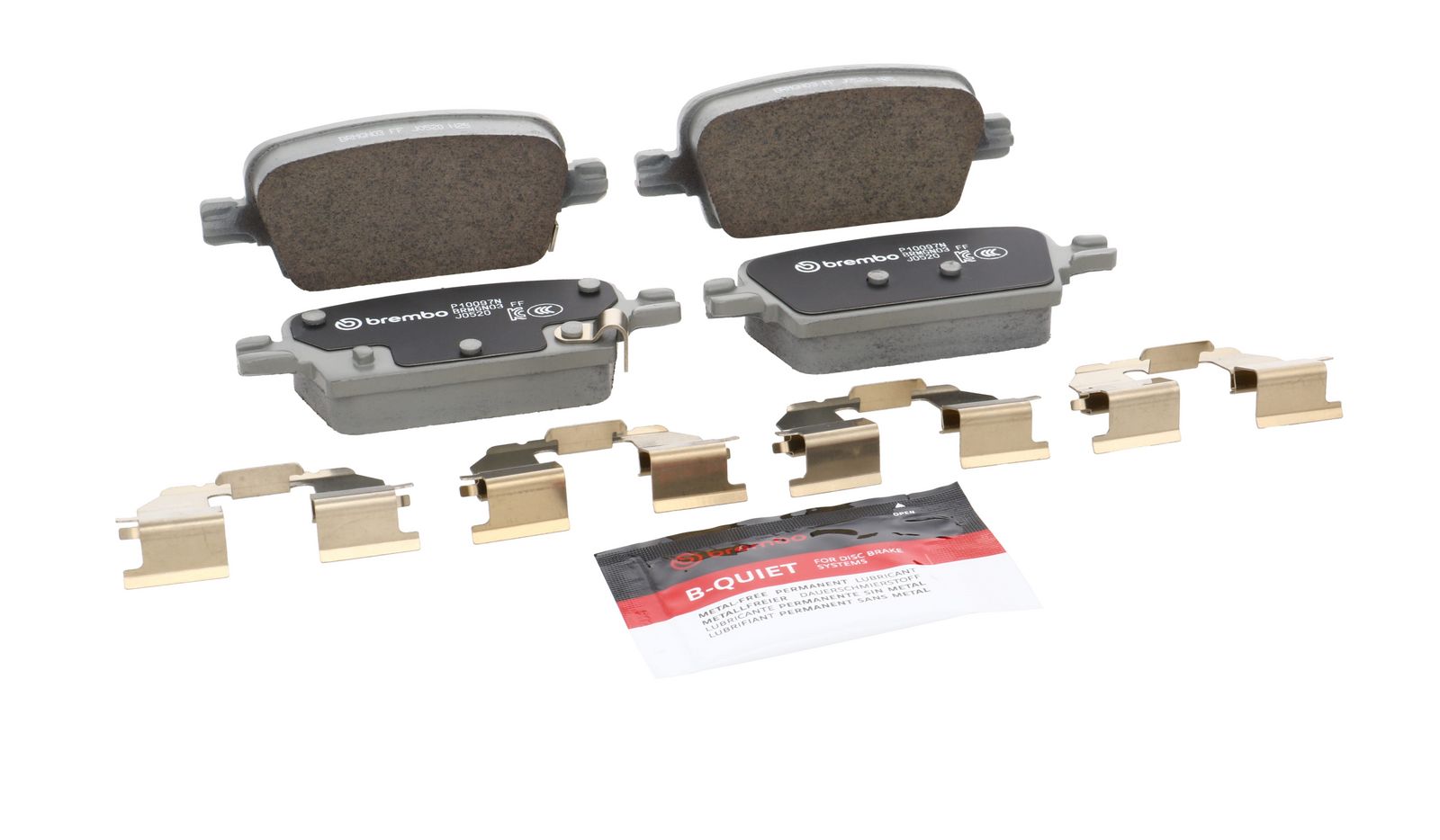 PRIME Ceramic Rear Disc Brake Pad Set - P10097N_26