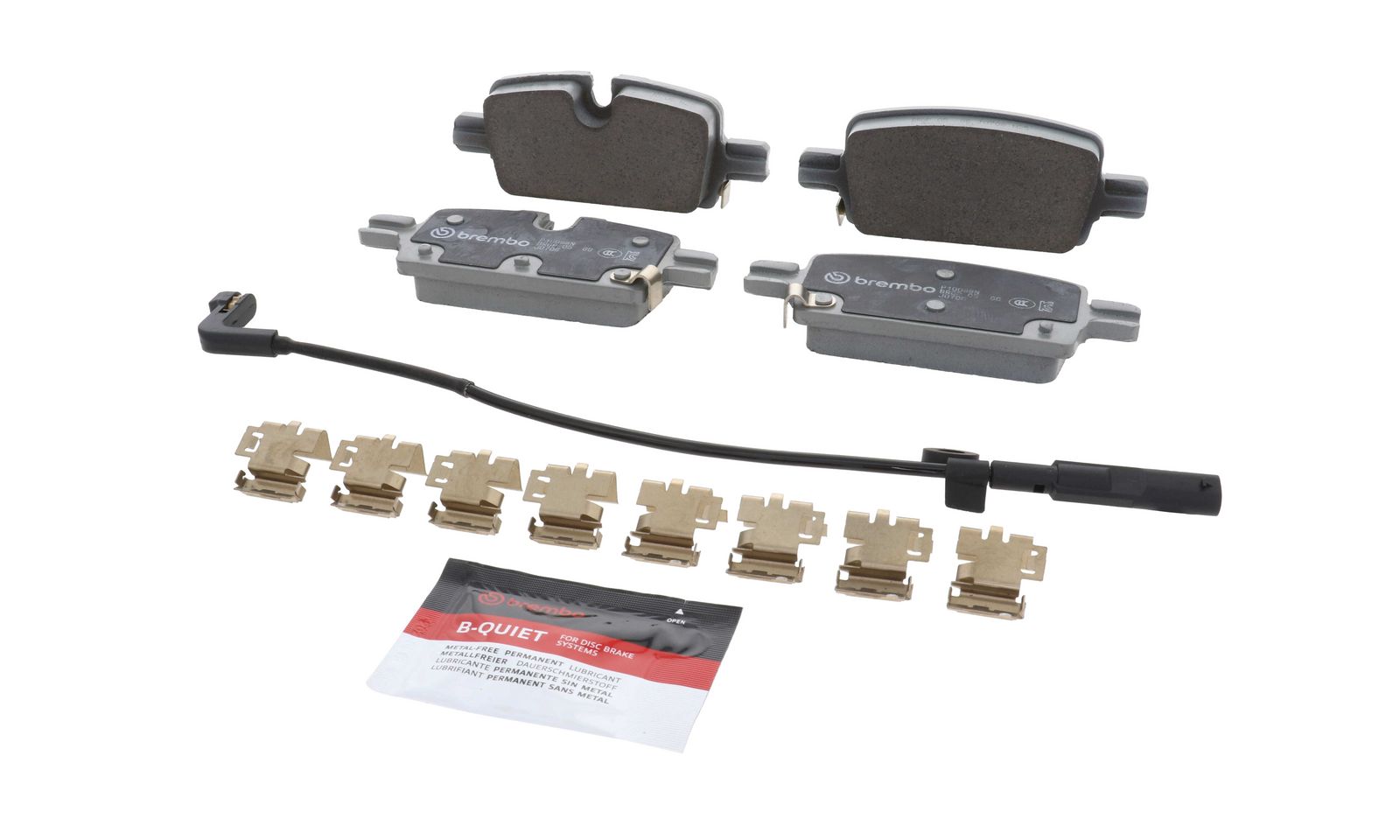 PRIME Ceramic Rear Disc Brake Pad Set - P10098N_04