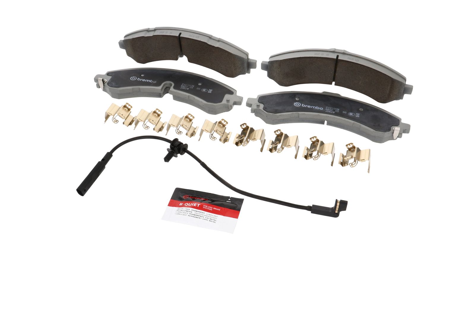 PRIME Ceramic Rear Disc Brake Pad Set - P10100N_04
