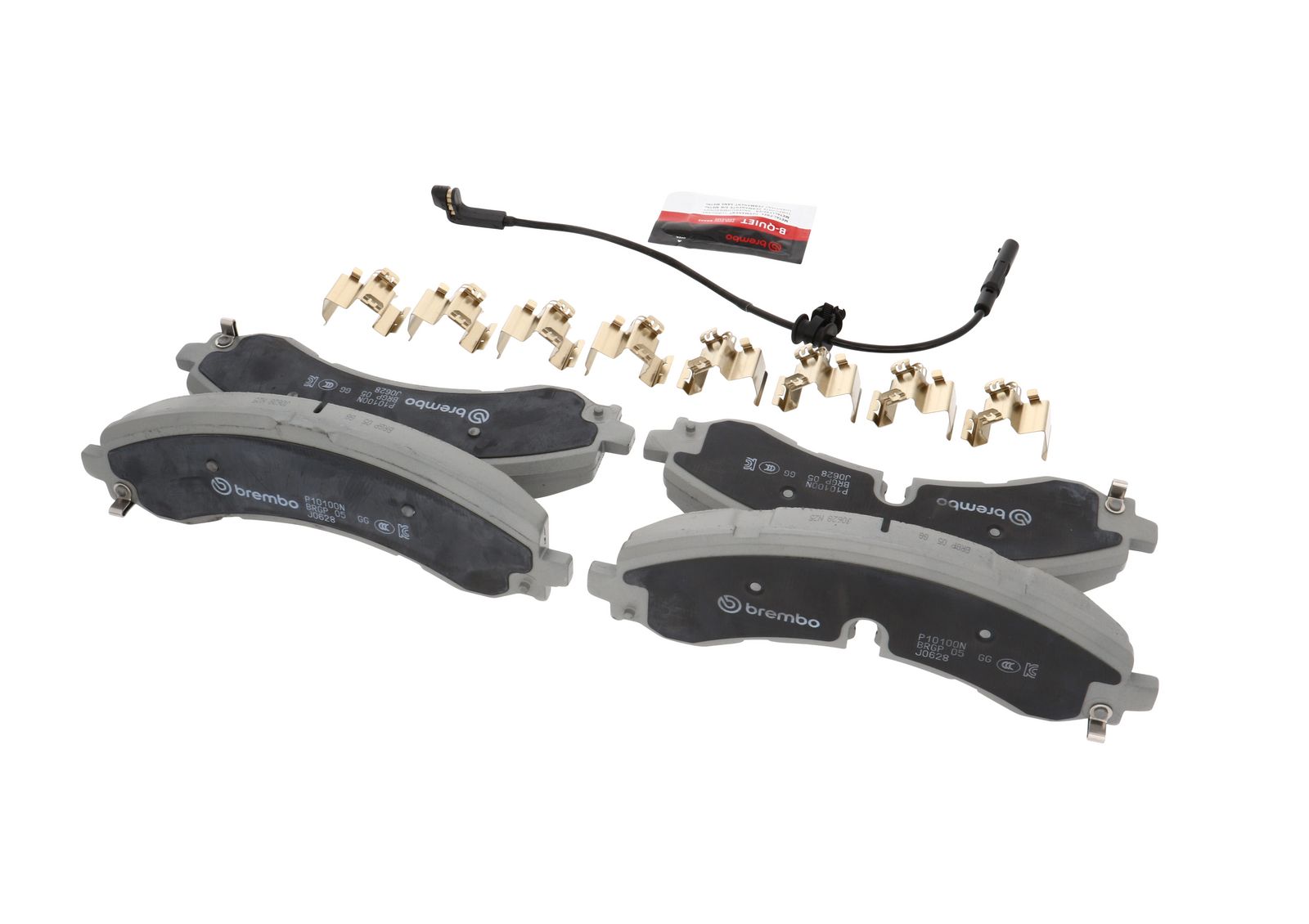 PRIME Ceramic Rear Disc Brake Pad Set - P10100N_16