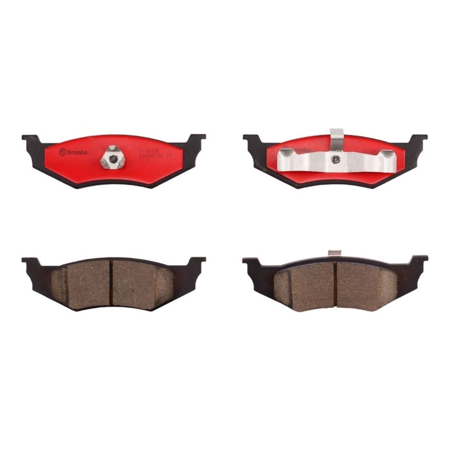 PRIME Ceramic Rear Disc Brake Pad Set - P11010N_01