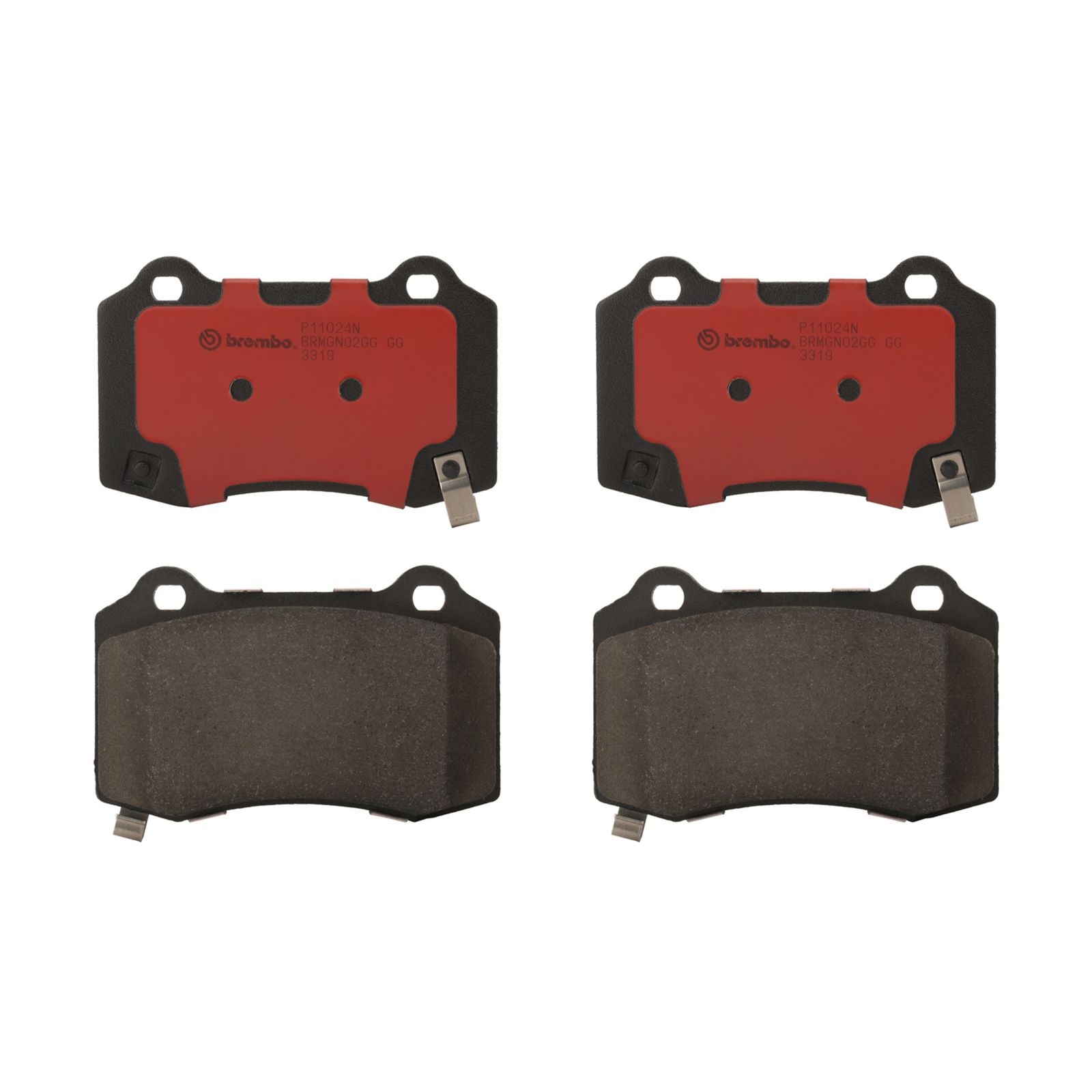 PRIME Ceramic Rear Disc Brake Pad Set - P11024N_02