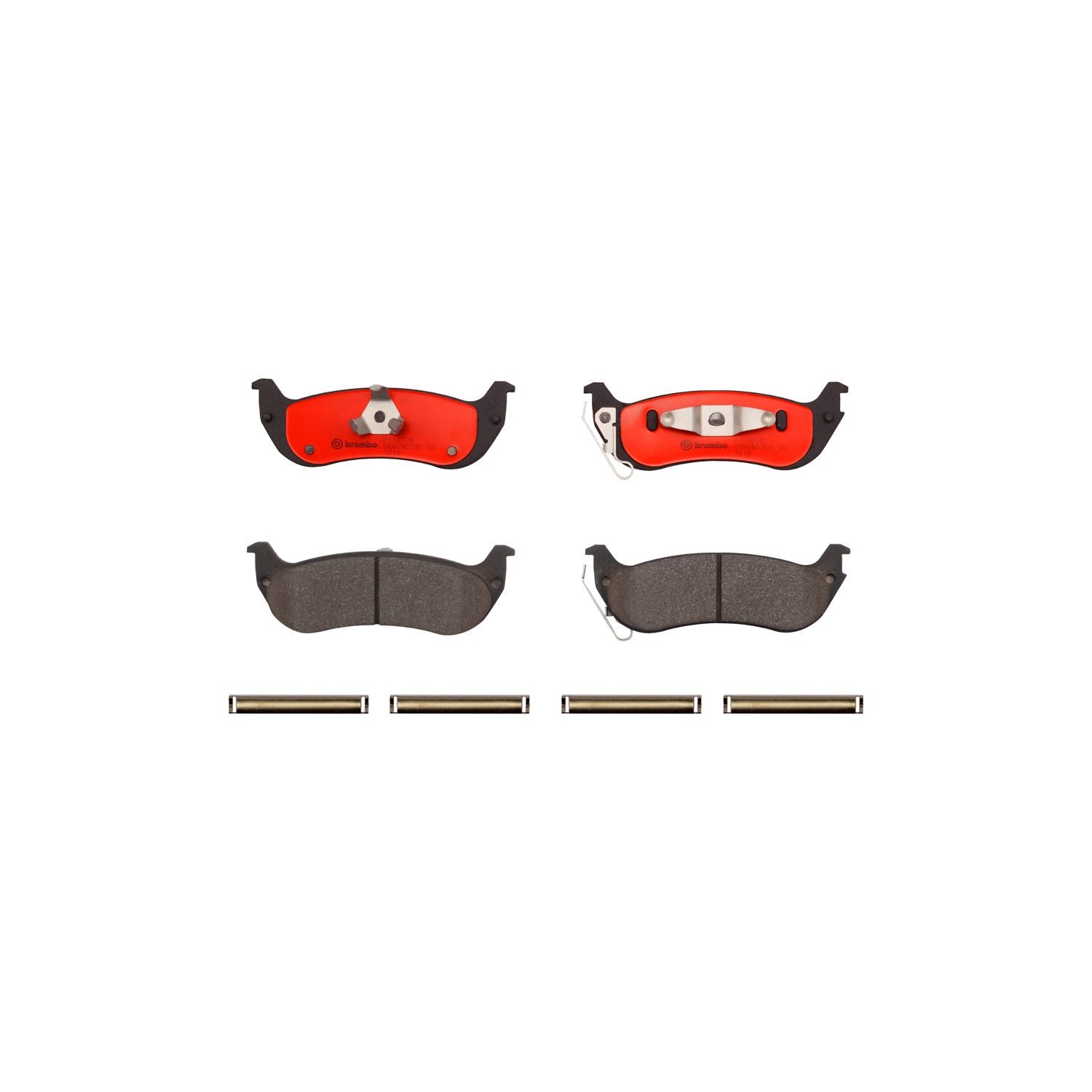 PRIME Ceramic Rear Disc Brake Pad Set - P11029N_01