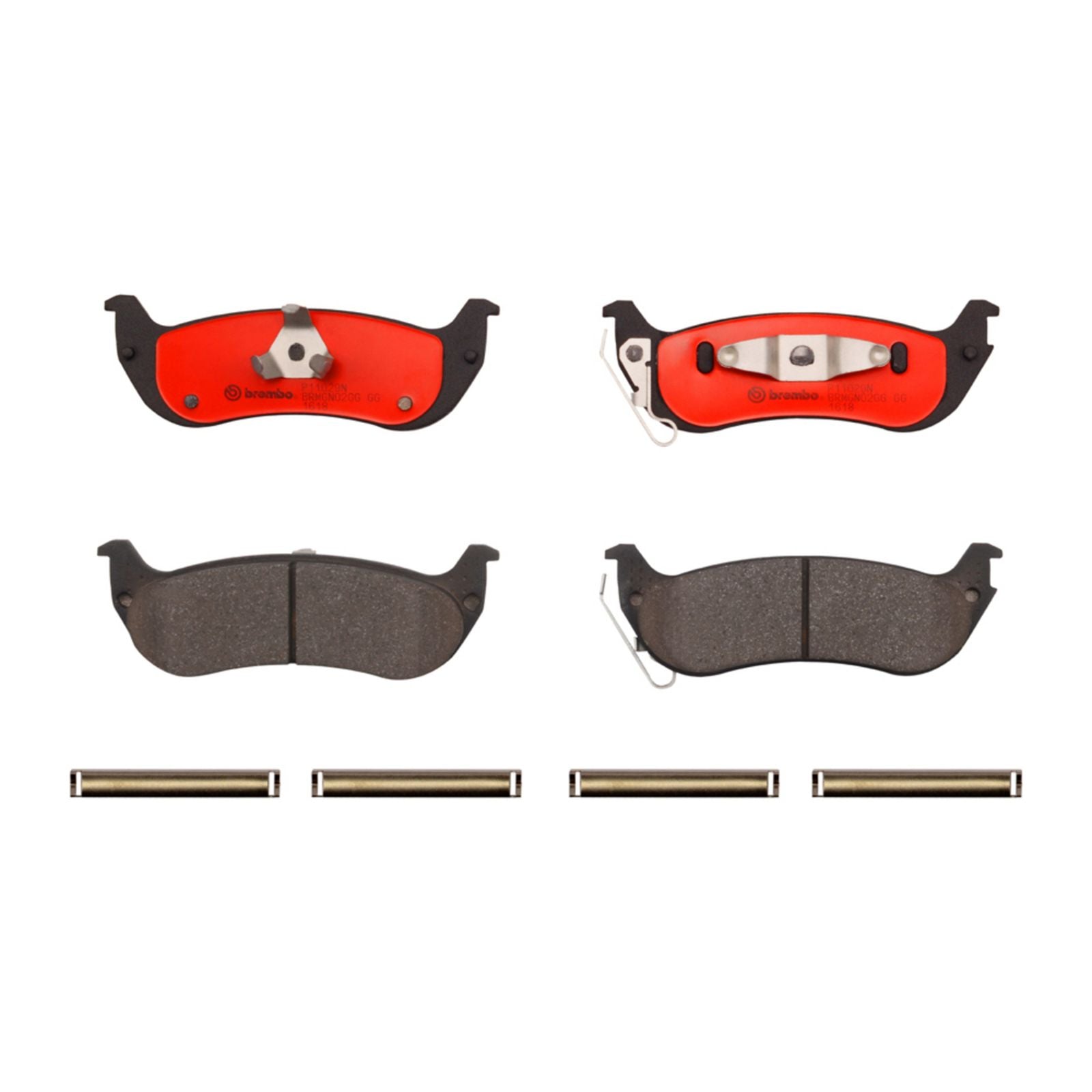 PRIME Ceramic Rear Disc Brake Pad Set - P11029N_01