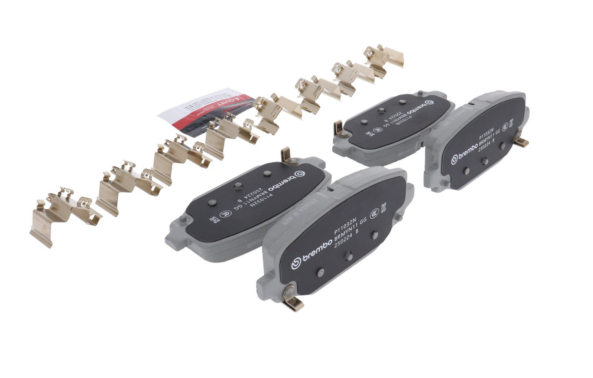 PRIME Ceramic Rear Disc Brake Pad Set - P11032N_12