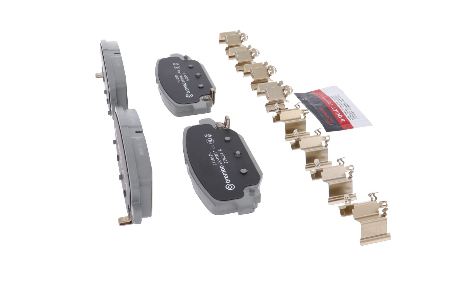 PRIME Ceramic Rear Disc Brake Pad Set - P11032N_20