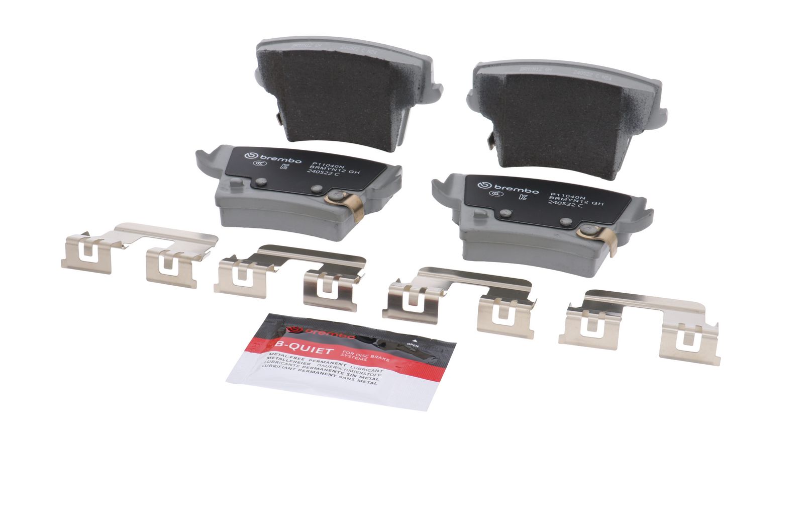 PRIME Ceramic Rear Disc Brake Pad Set - P11040N_03