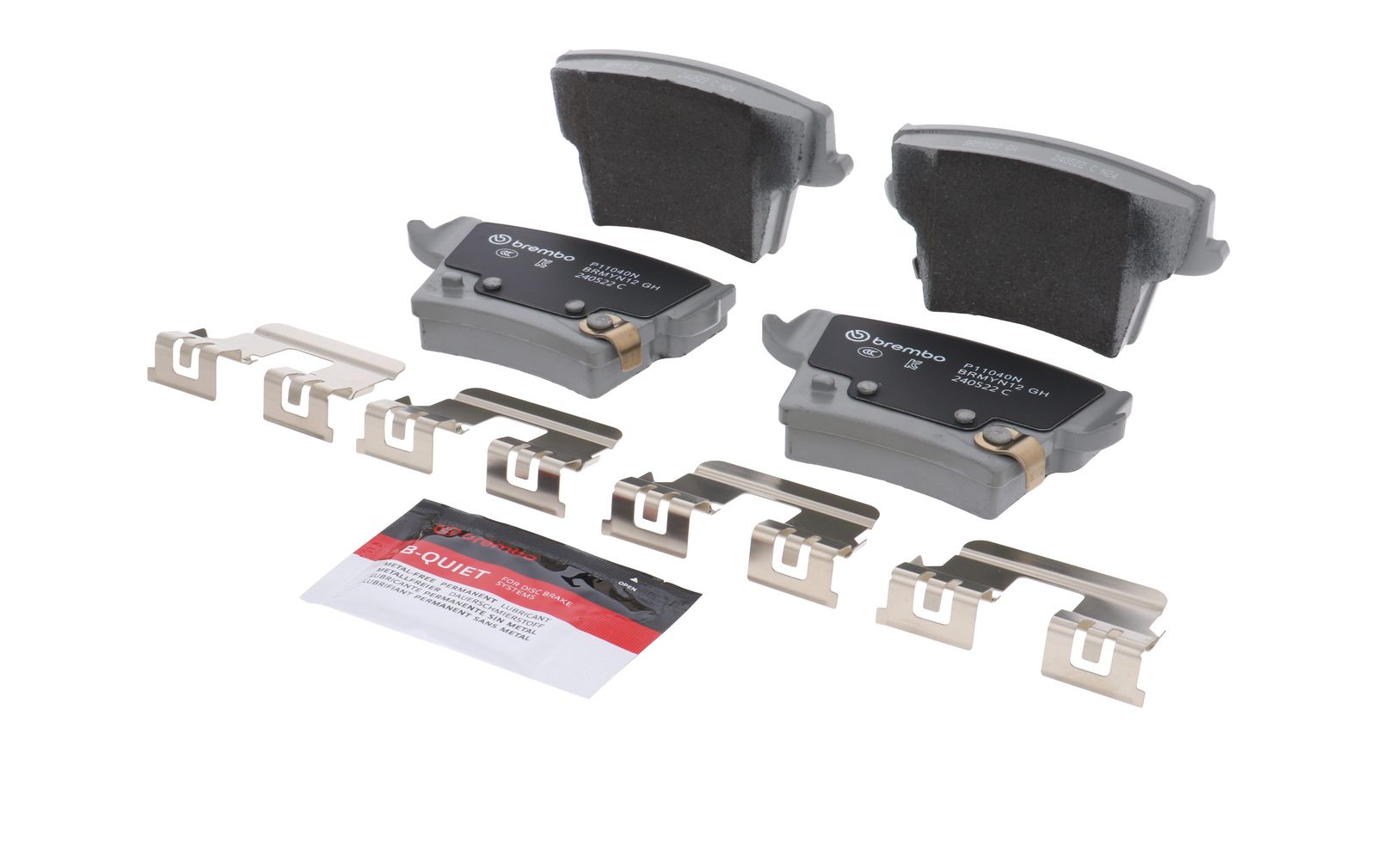 PRIME Ceramic Rear Disc Brake Pad Set - P11040N_04