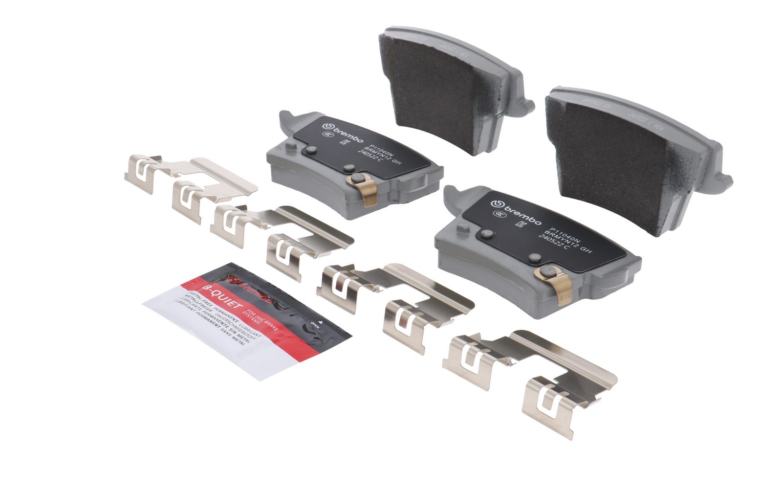 PRIME Ceramic Rear Disc Brake Pad Set - P11040N_05