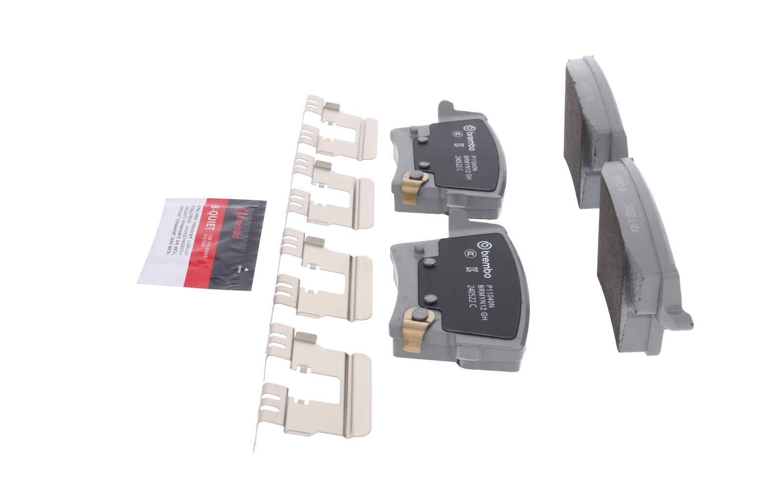 PRIME Ceramic Rear Disc Brake Pad Set - P11040N_08
