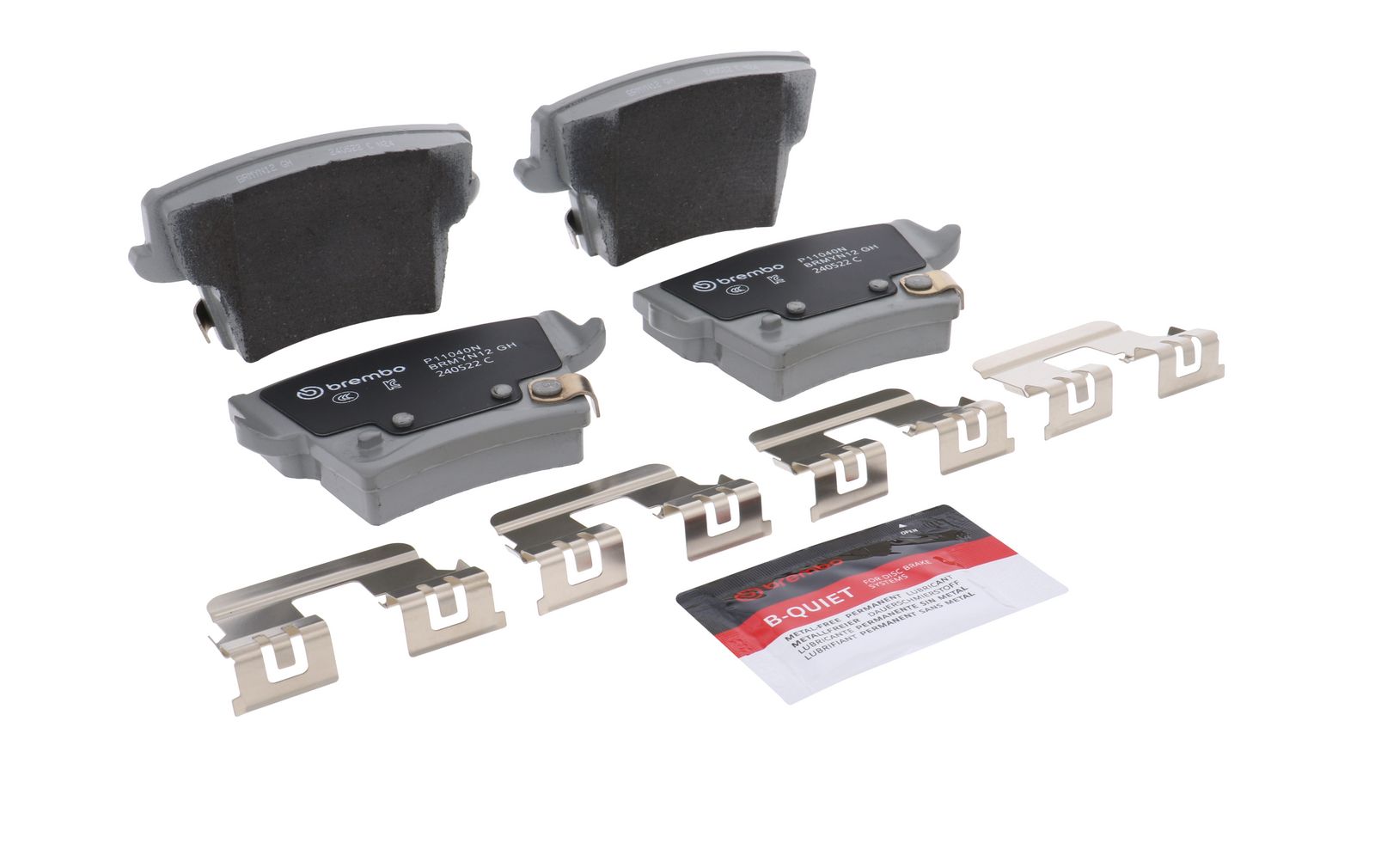 PRIME Ceramic Rear Disc Brake Pad Set - P11040N_24