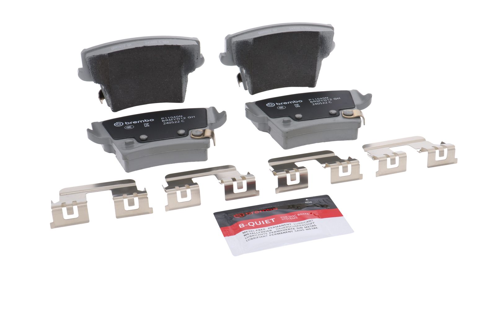 PRIME Ceramic Rear Disc Brake Pad Set - P11040N_25