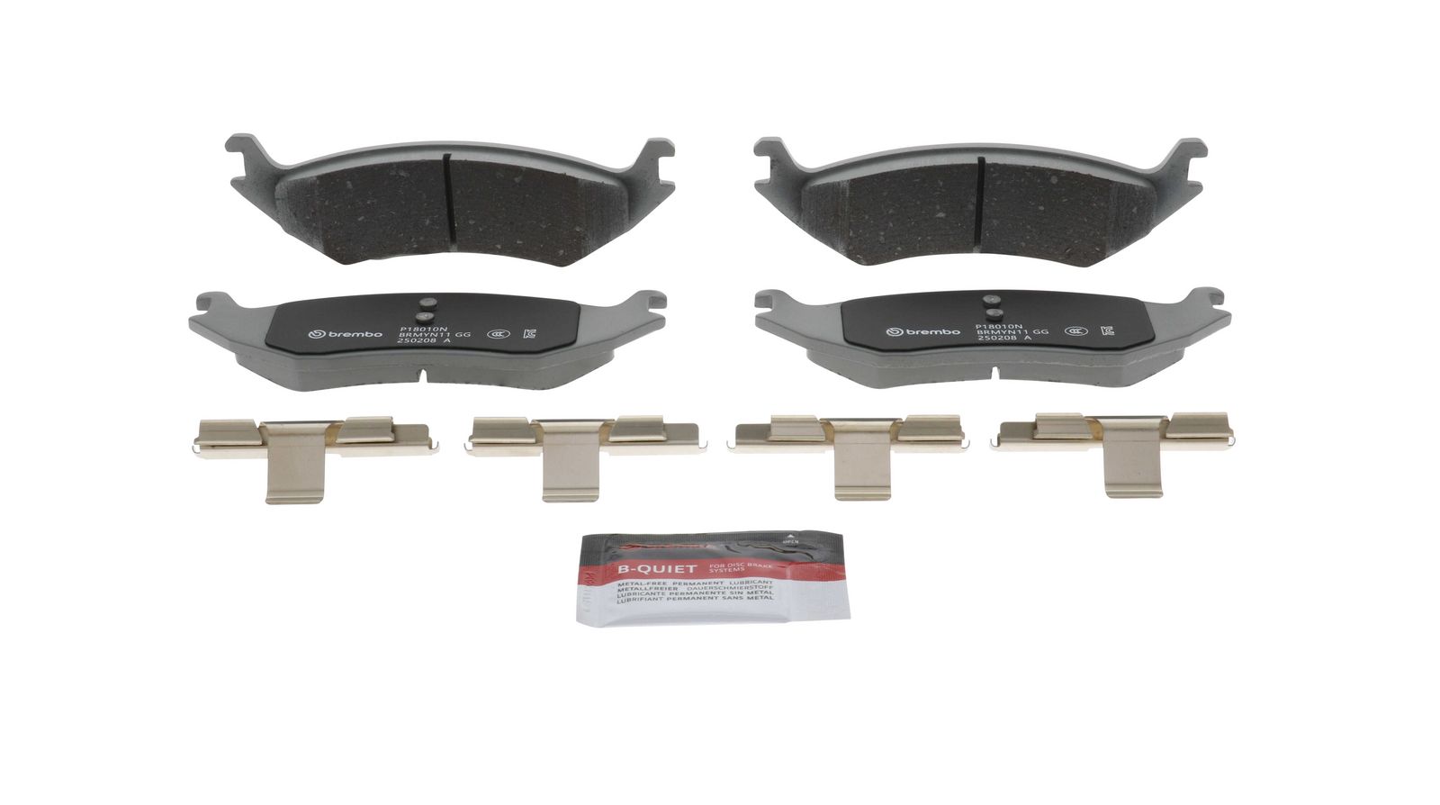 PRIME Ceramic Rear Disc Brake Pad Set - P18010N_03