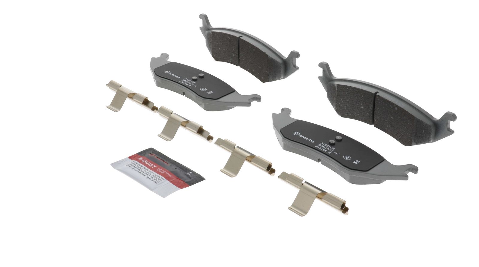 PRIME Ceramic Rear Disc Brake Pad Set - P18010N_06