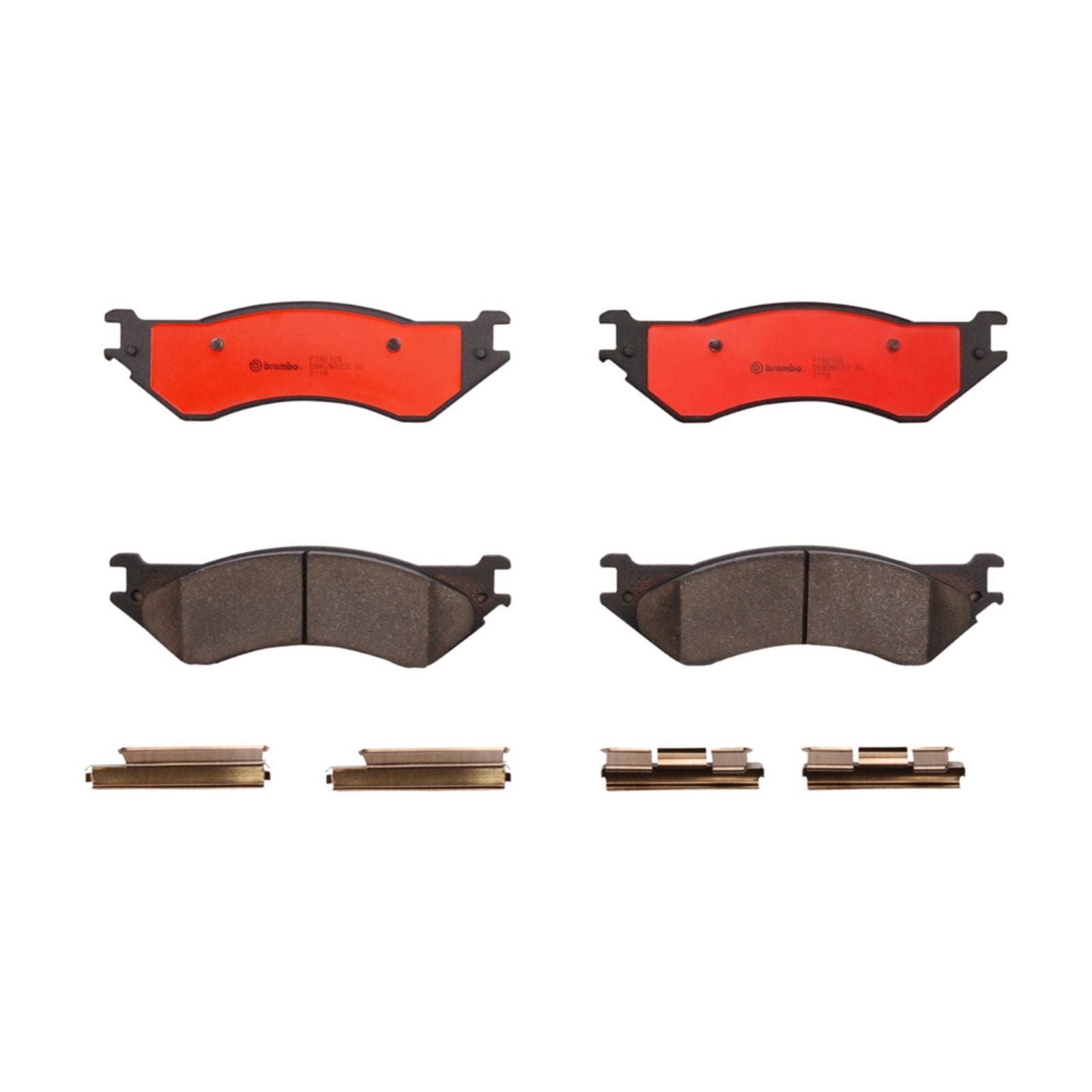 PRIME Ceramic Rear Disc Brake Pad Set - P18016N_01