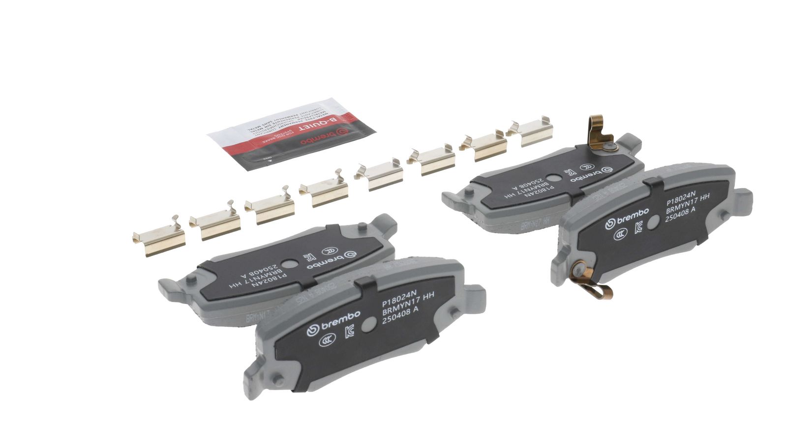 PRIME Ceramic Rear Disc Brake Pad Set - P18024N_13