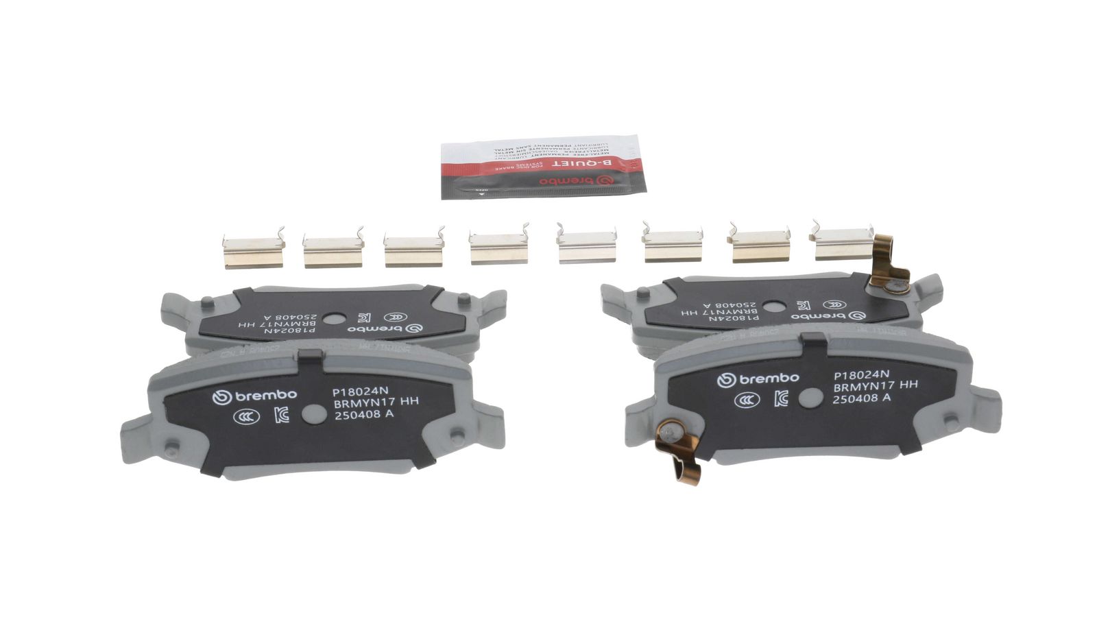PRIME Ceramic Rear Disc Brake Pad Set - P18024N_15