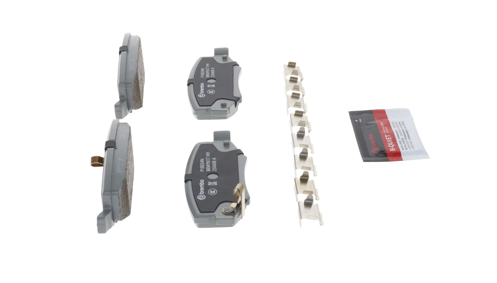 PRIME Ceramic Rear Disc Brake Pad Set - P18024N_21