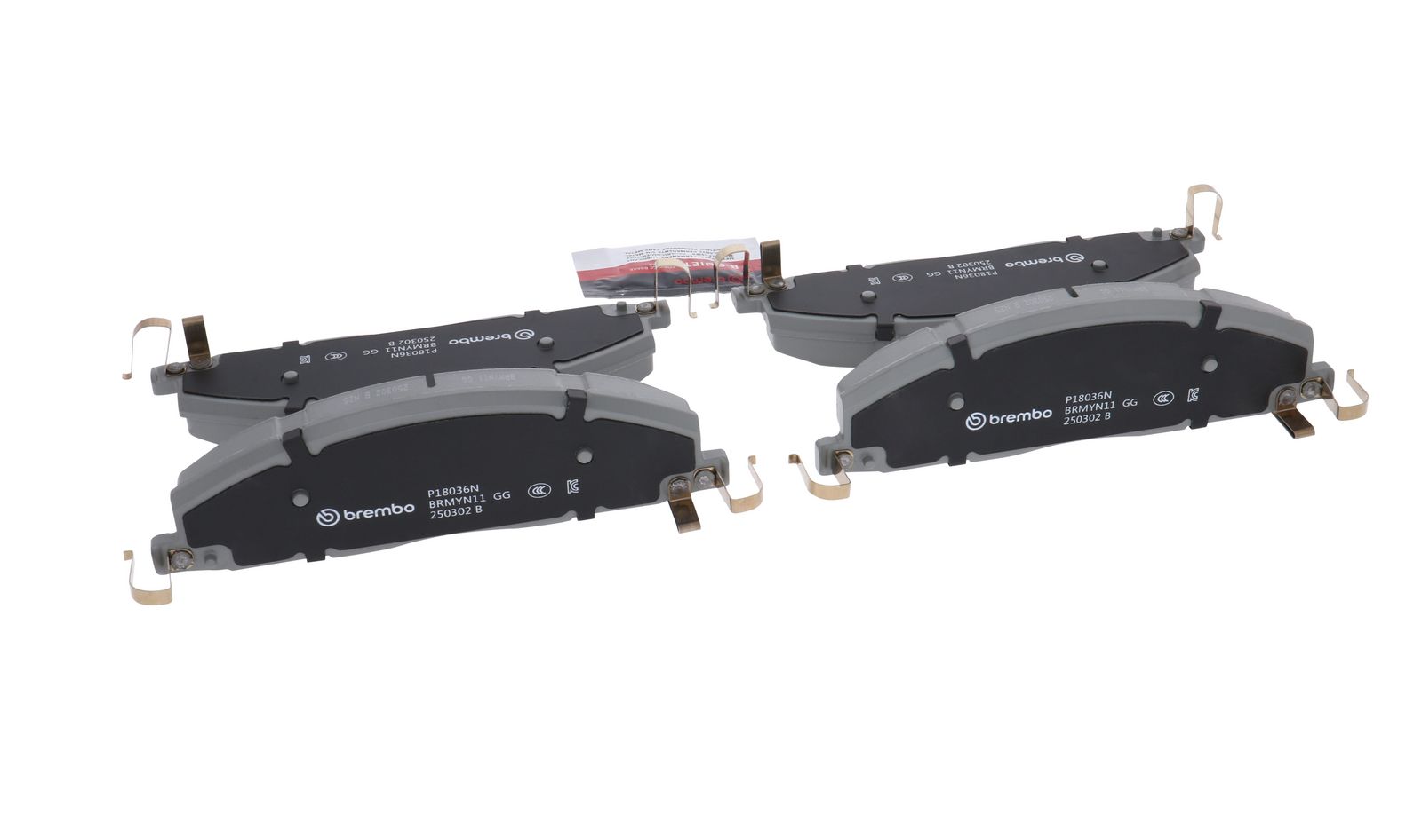 PRIME Ceramic Rear Disc Brake Pad Set - P18036N_13
