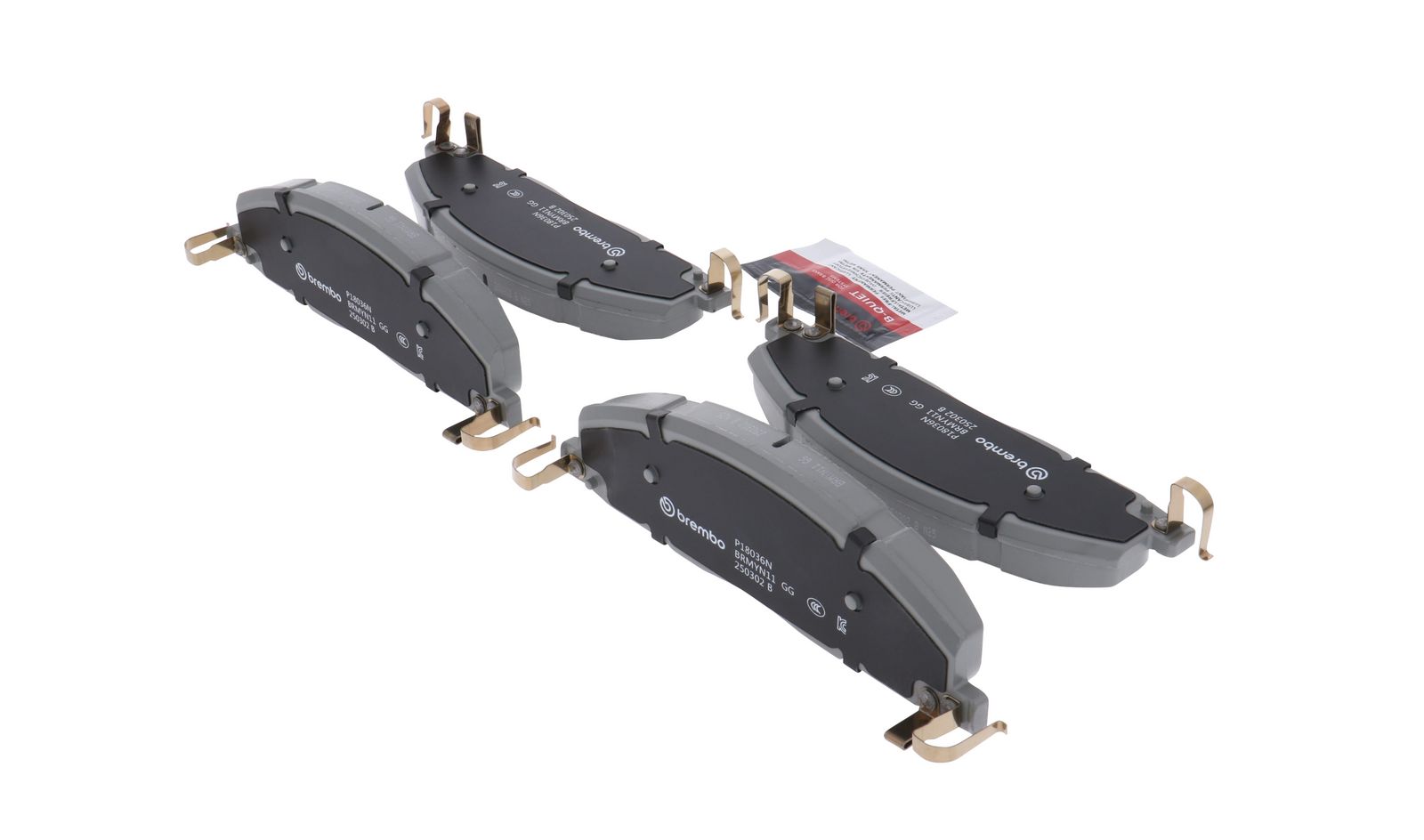 PRIME Ceramic Rear Disc Brake Pad Set - P18036N_17