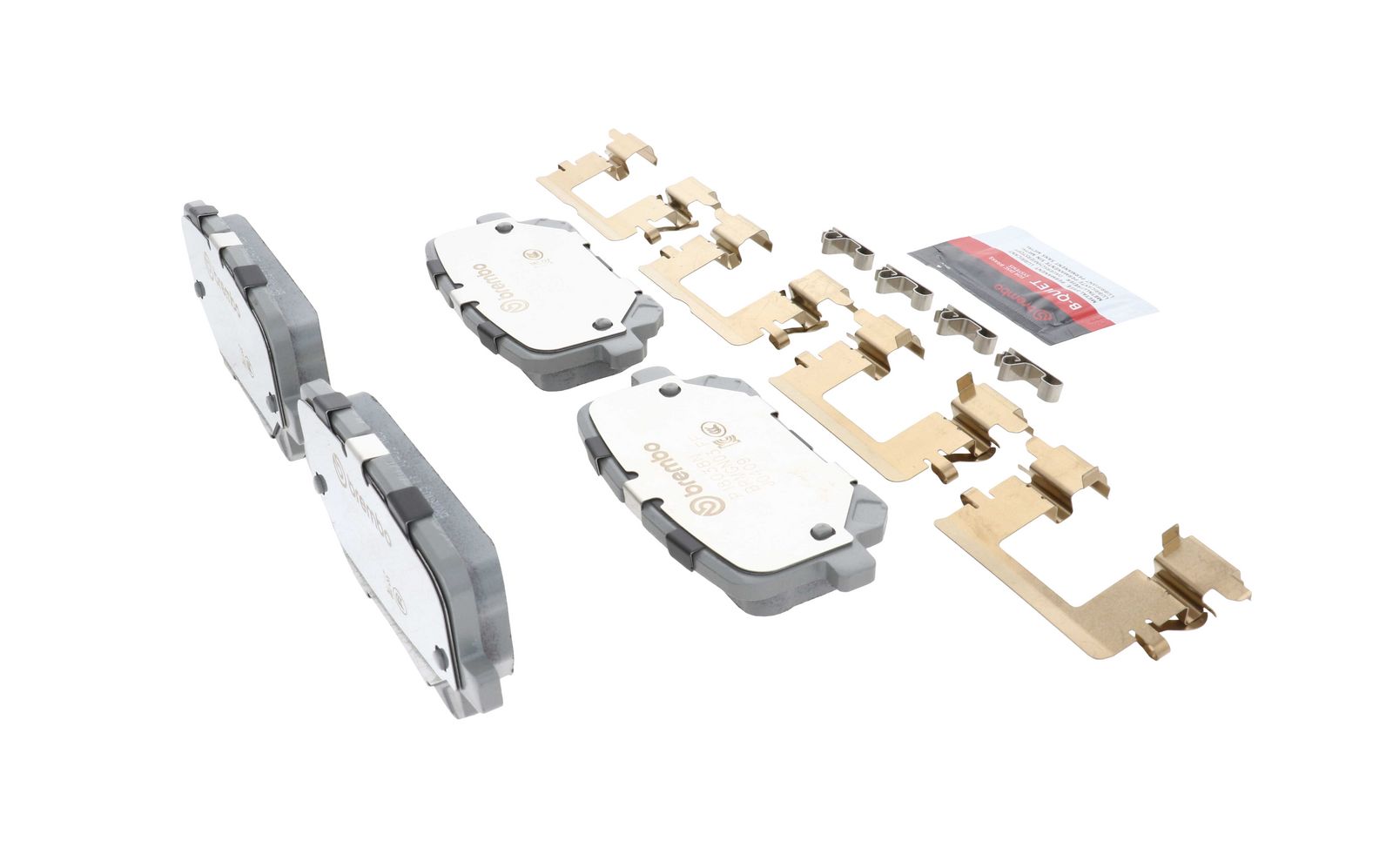 PRIME Ceramic Rear Disc Brake Pad Set - P18038N_18