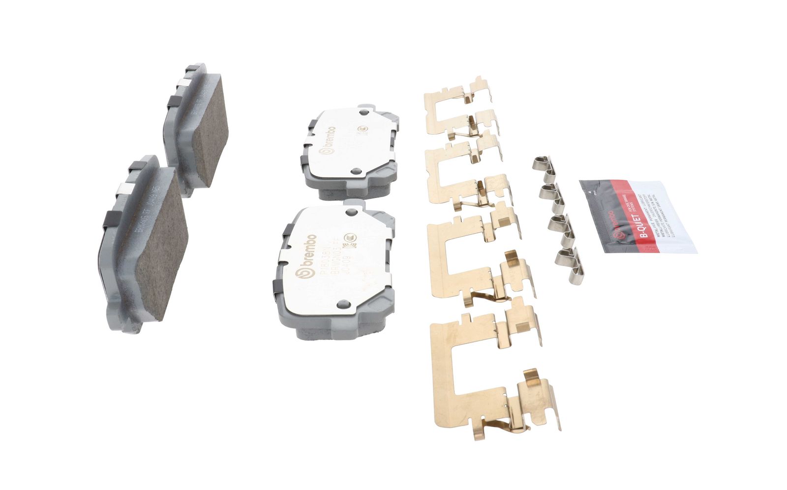 PRIME Ceramic Rear Disc Brake Pad Set - P18038N_20