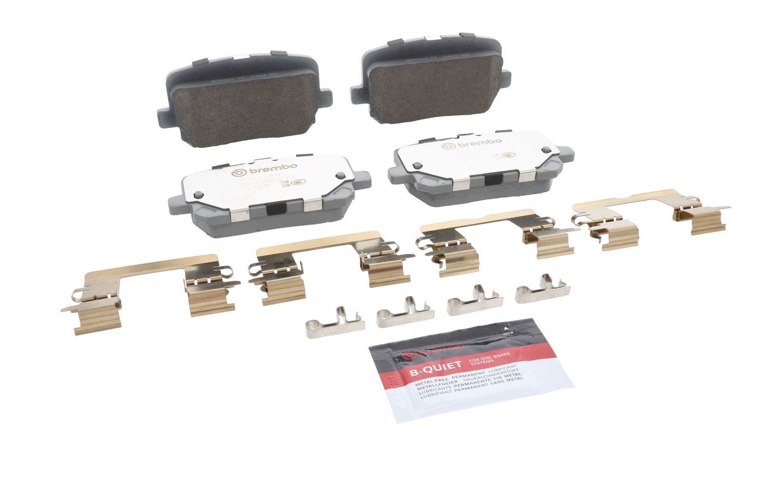 PRIME Ceramic Rear Disc Brake Pad Set - P18038N_25