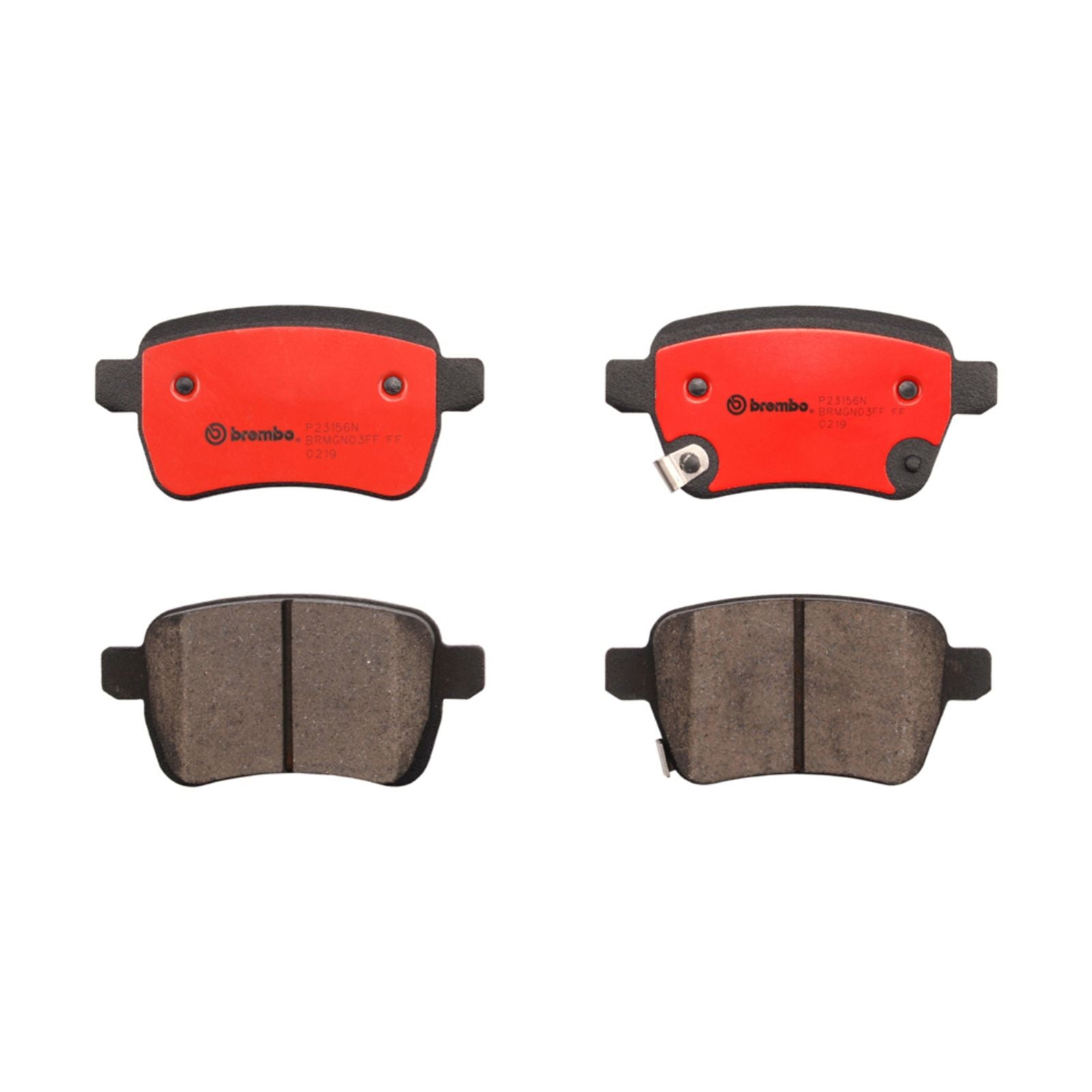 PRIME Ceramic Rear Disc Brake Pad Set - P23156N_01