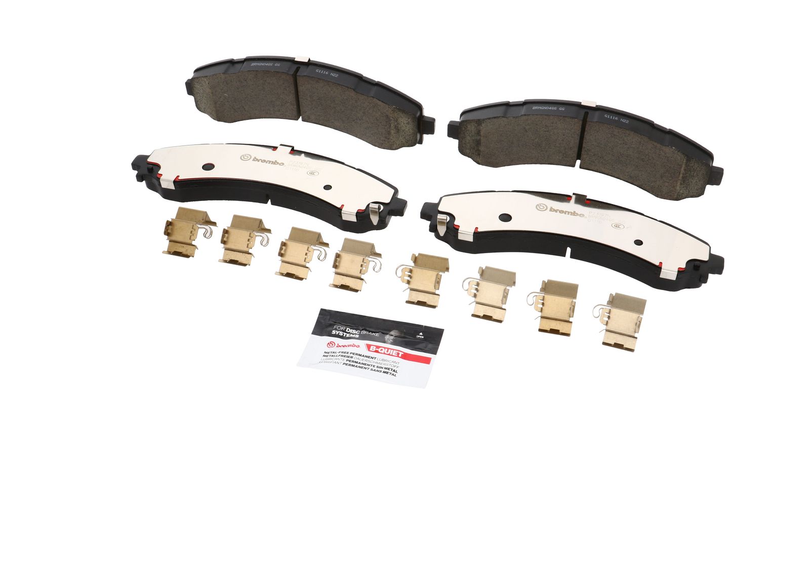 PRIME Ceramic Rear Disc Brake Pad Set - P23197N_03