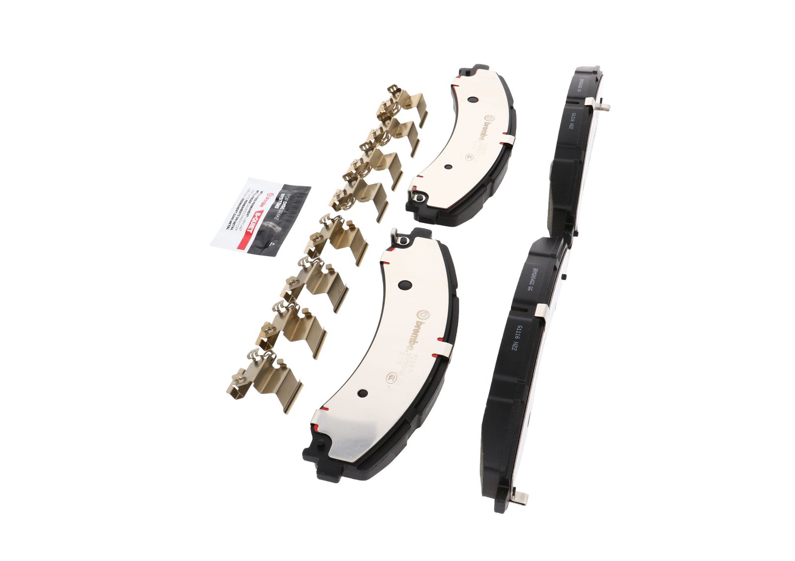 PRIME Ceramic Rear Disc Brake Pad Set - P23197N_09
