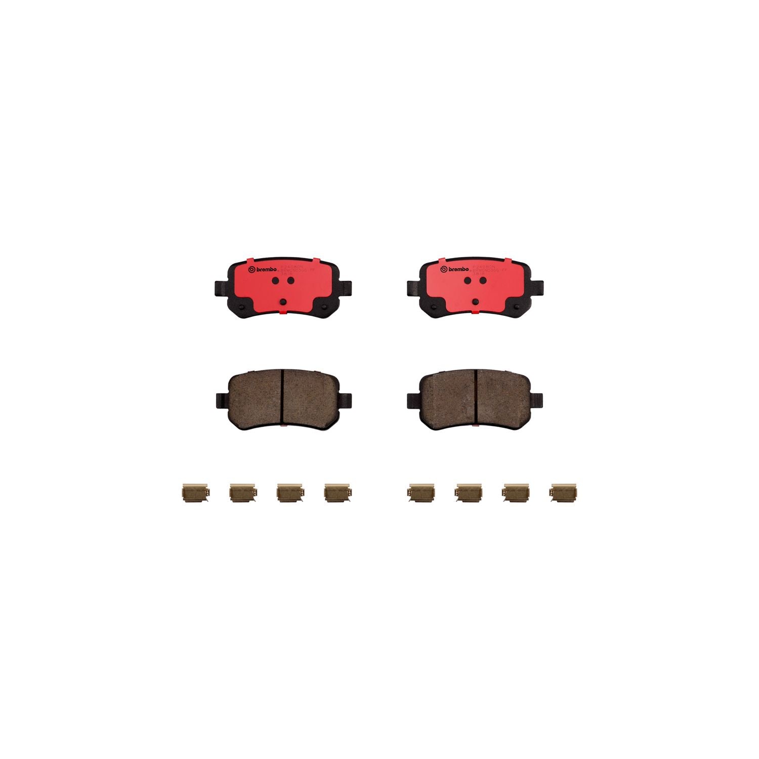 PRIME Ceramic Rear Disc Brake Pad Set - P24080N_01