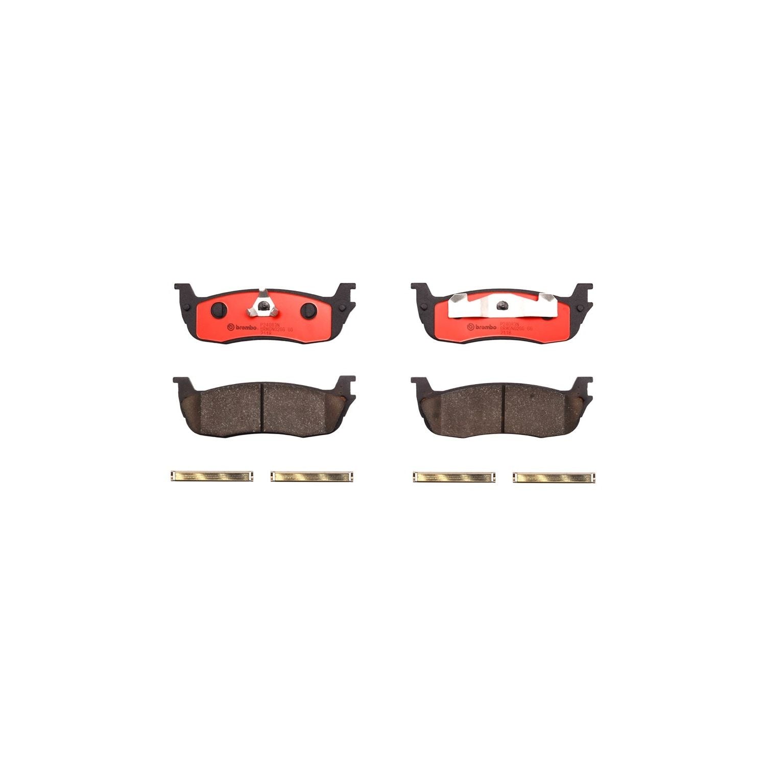 PRIME Ceramic Rear Disc Brake Pad Set - P24083N_01