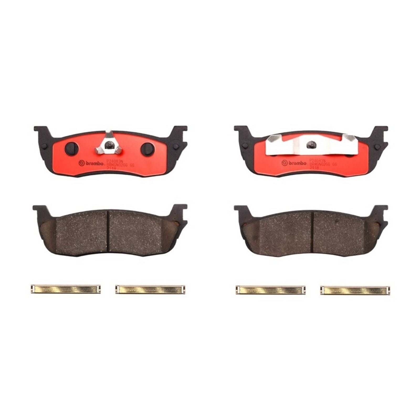 PRIME Ceramic Rear Disc Brake Pad Set - P24083N_01