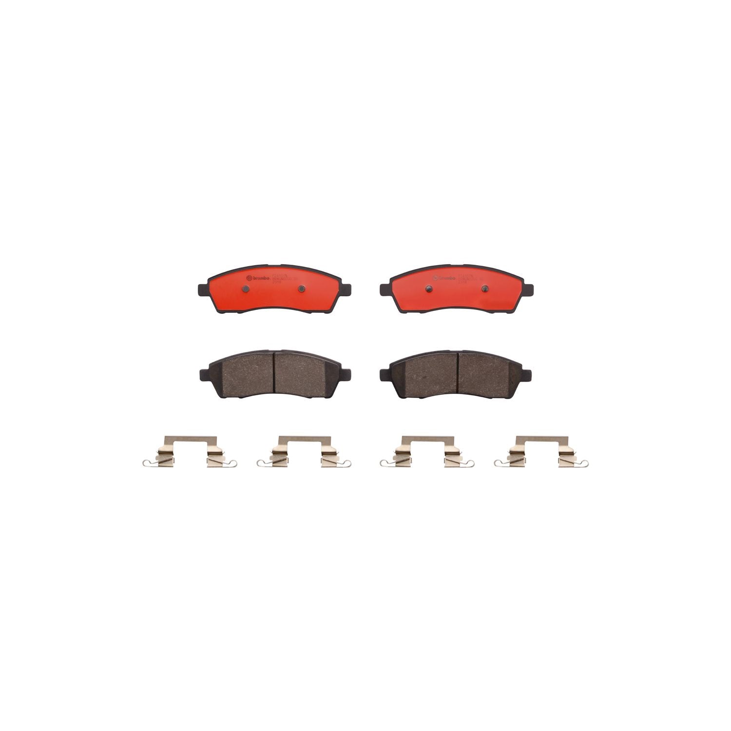 PRIME Ceramic Rear Disc Brake Pad Set - P24107N_01