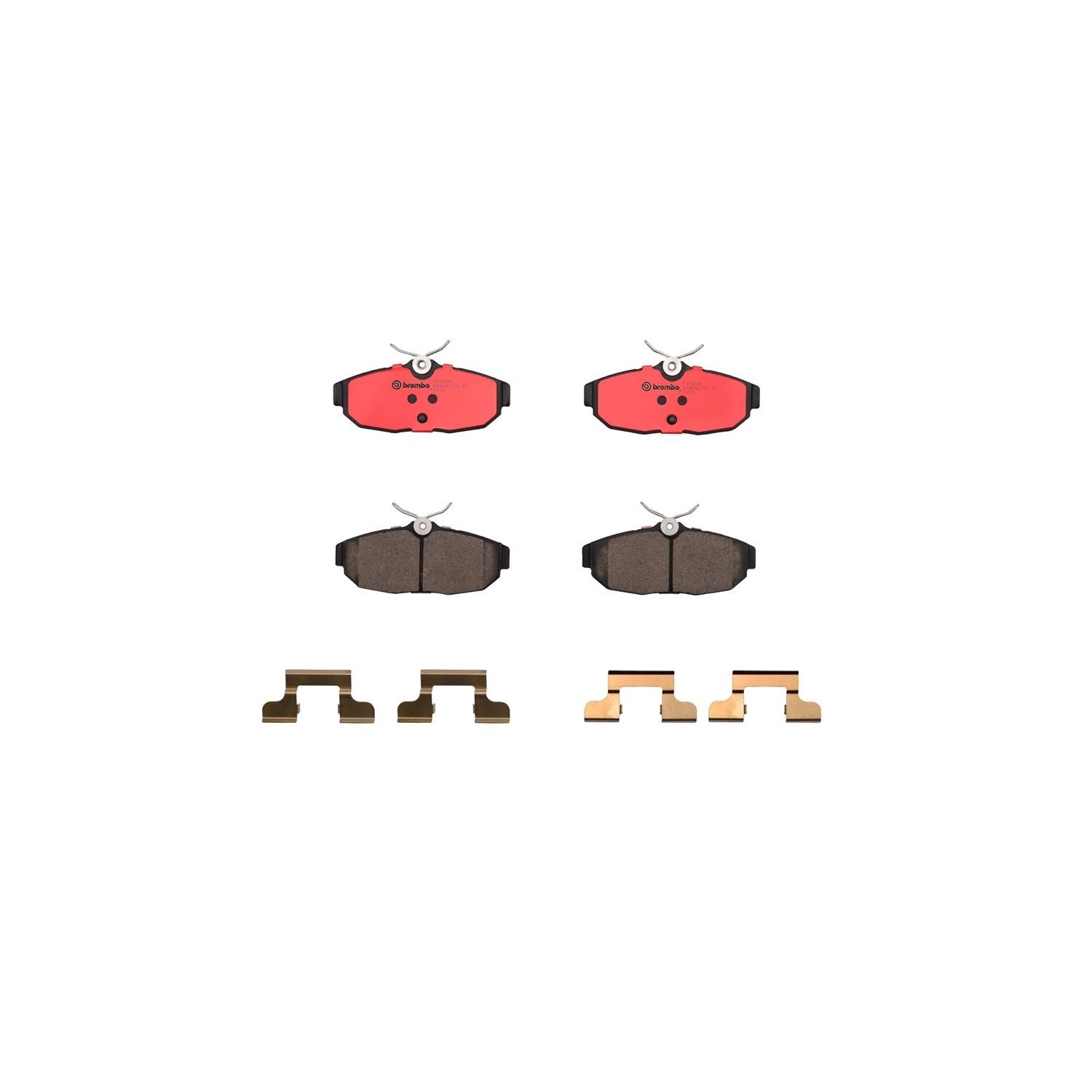 PRIME Ceramic Rear Disc Brake Pad Set - P24122N_02
