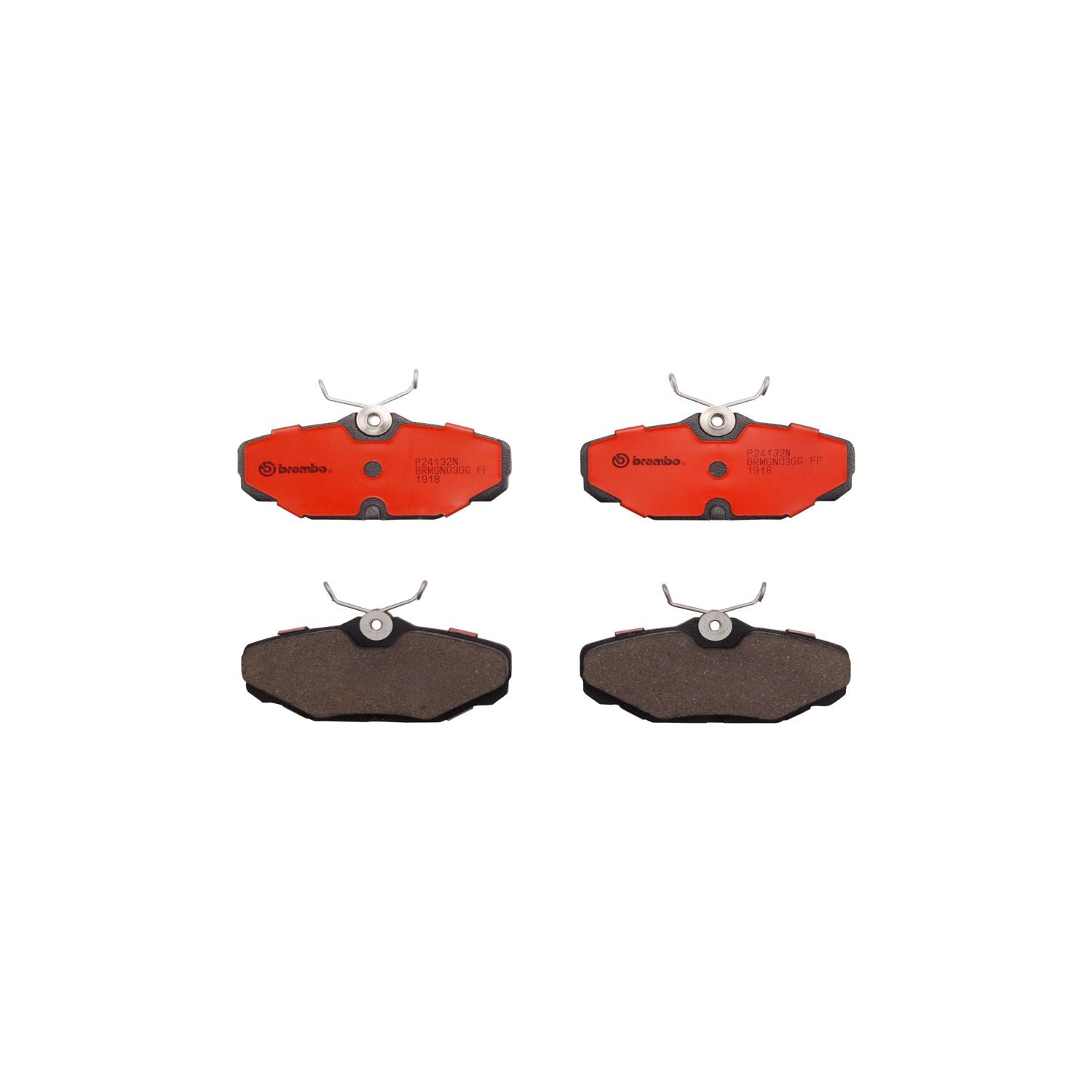 PRIME Ceramic Rear Disc Brake Pad Set - P24132N_01