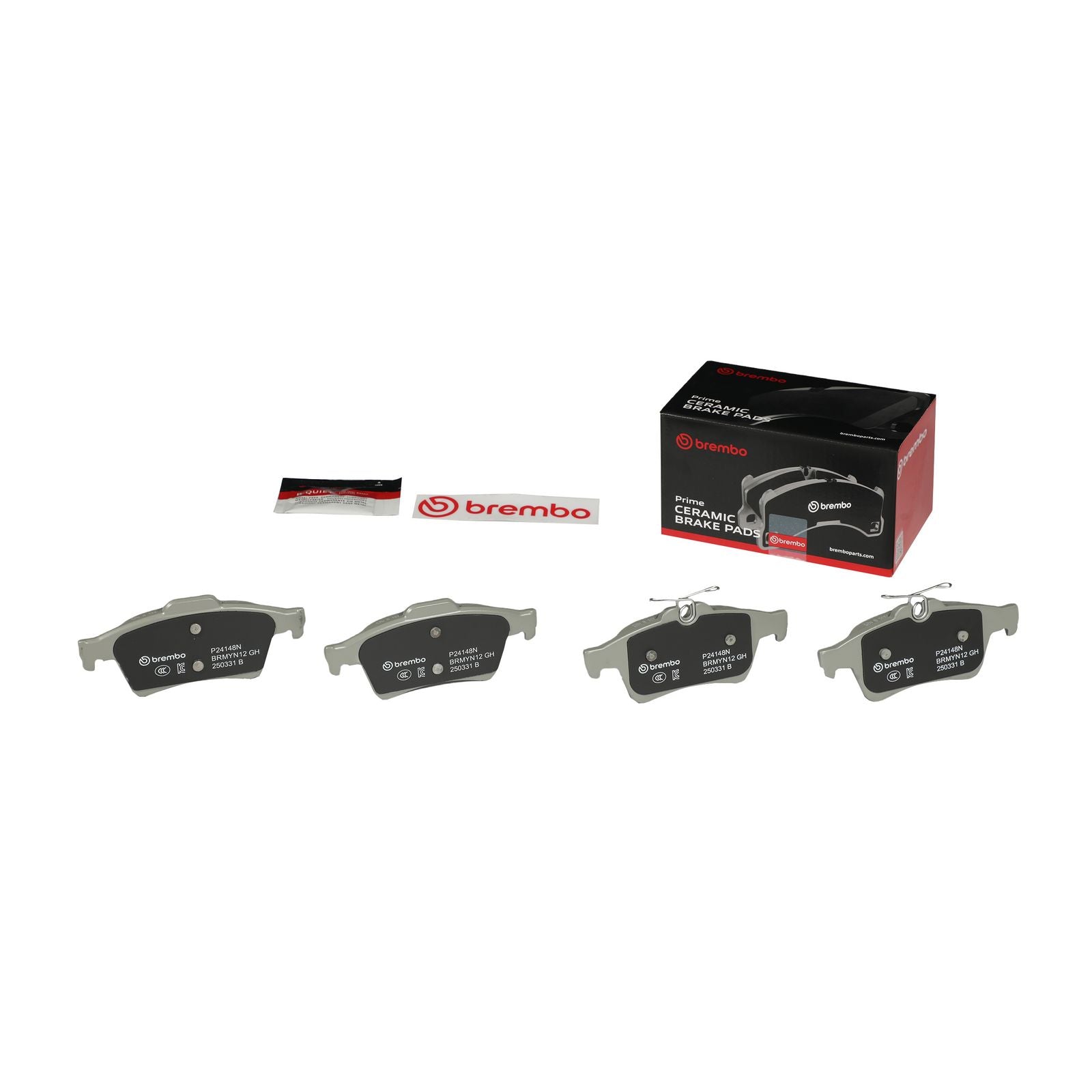 PRIME Ceramic Rear Disc Brake Pad Set - P24148N_03
