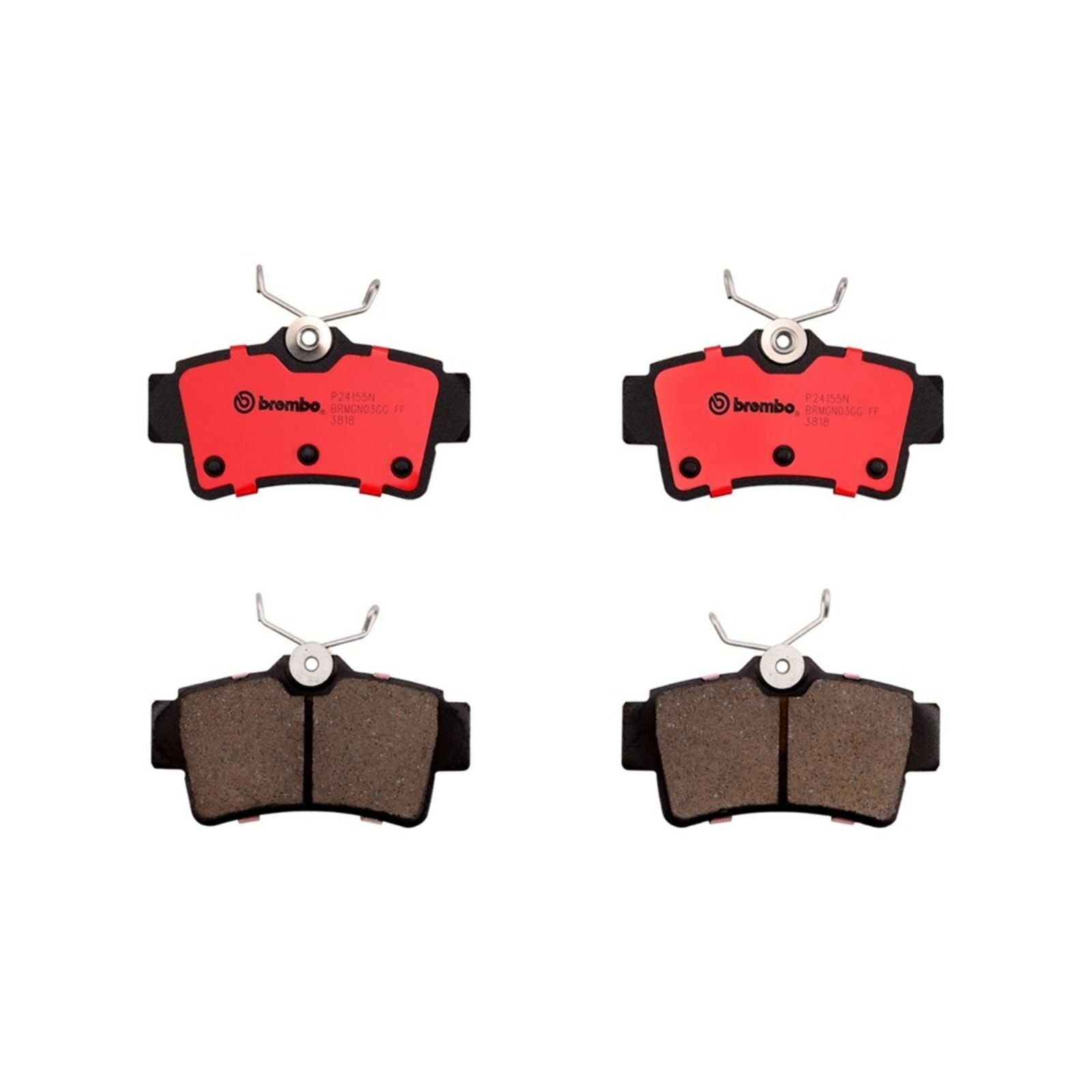 PRIME Ceramic Rear Disc Brake Pad Set - P24155N_01