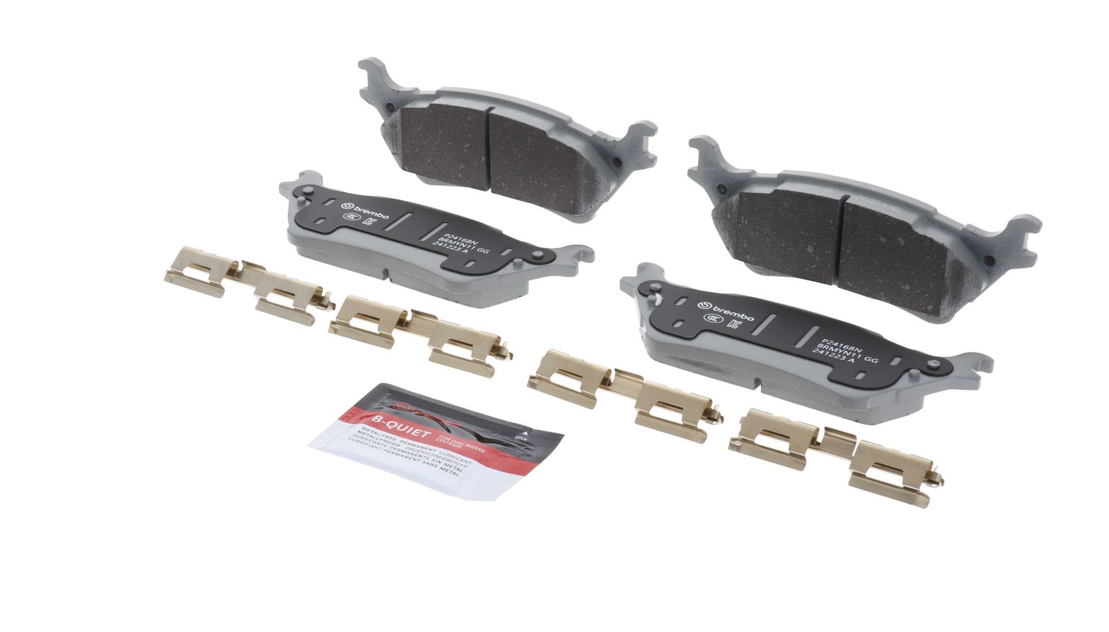 PRIME Ceramic Rear Disc Brake Pad Set - P24168N_04