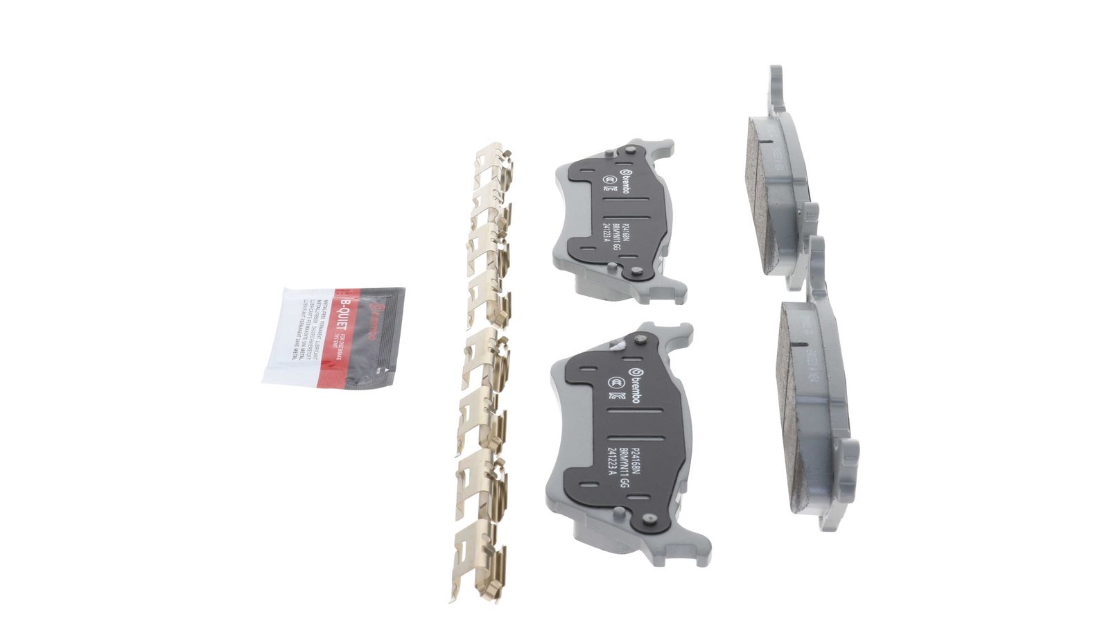 PRIME Ceramic Rear Disc Brake Pad Set - P24168N_08