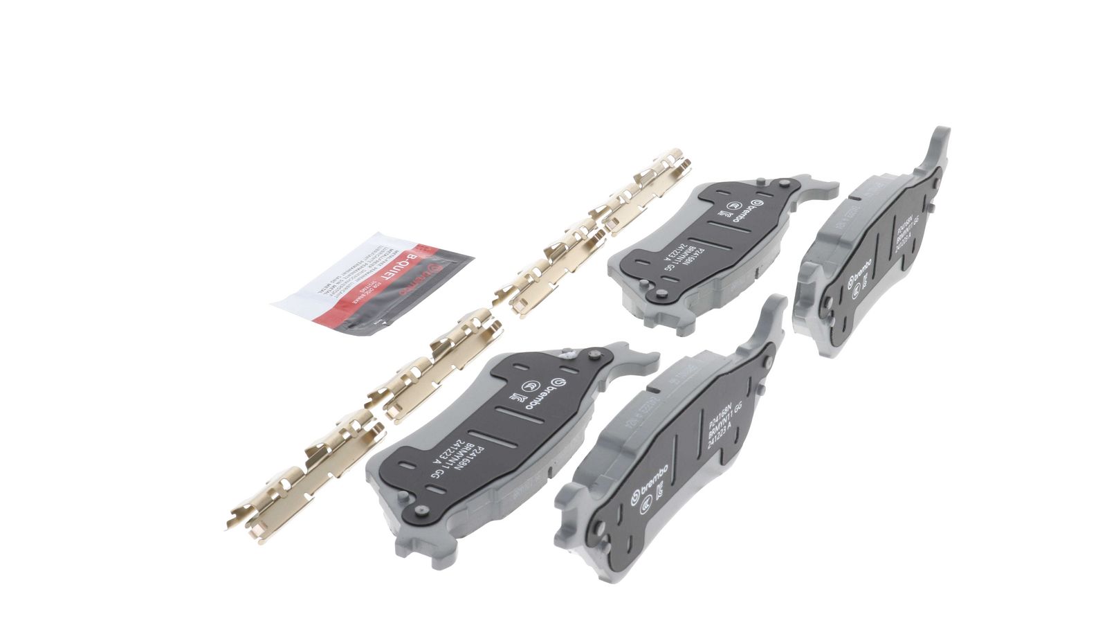 PRIME Ceramic Rear Disc Brake Pad Set - P24168N_10