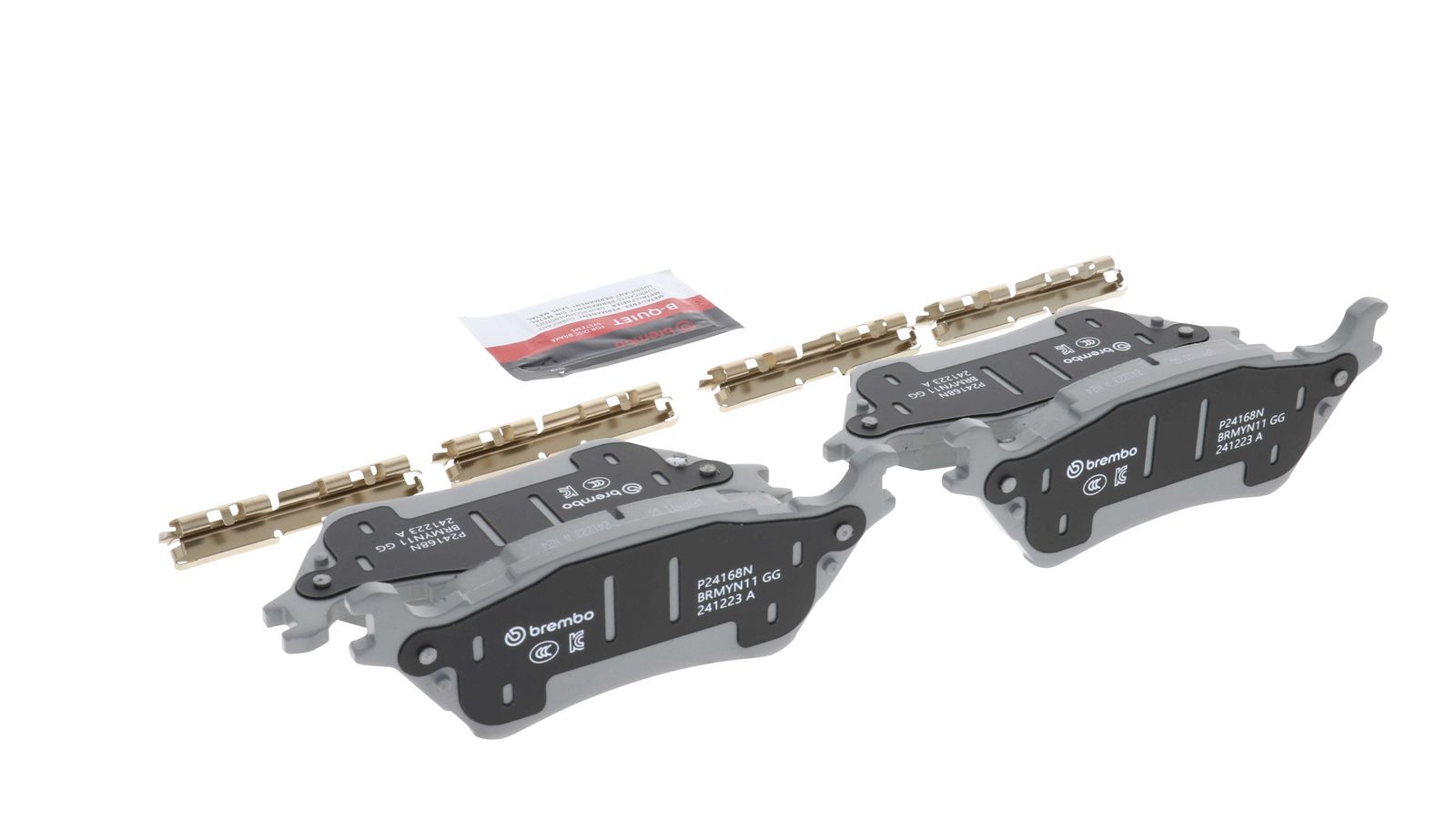 PRIME Ceramic Rear Disc Brake Pad Set - P24168N_12