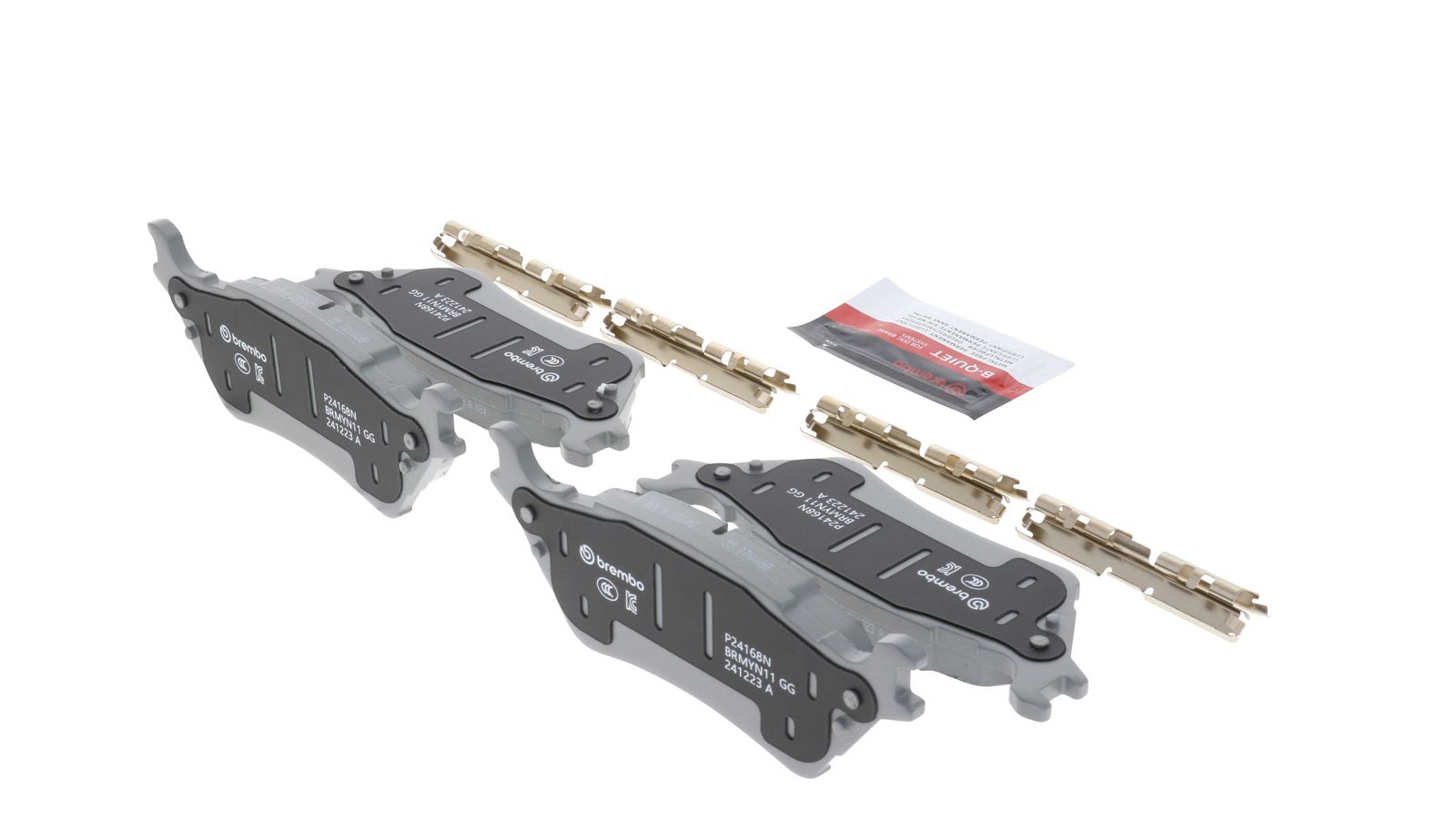 PRIME Ceramic Rear Disc Brake Pad Set - P24168N_17