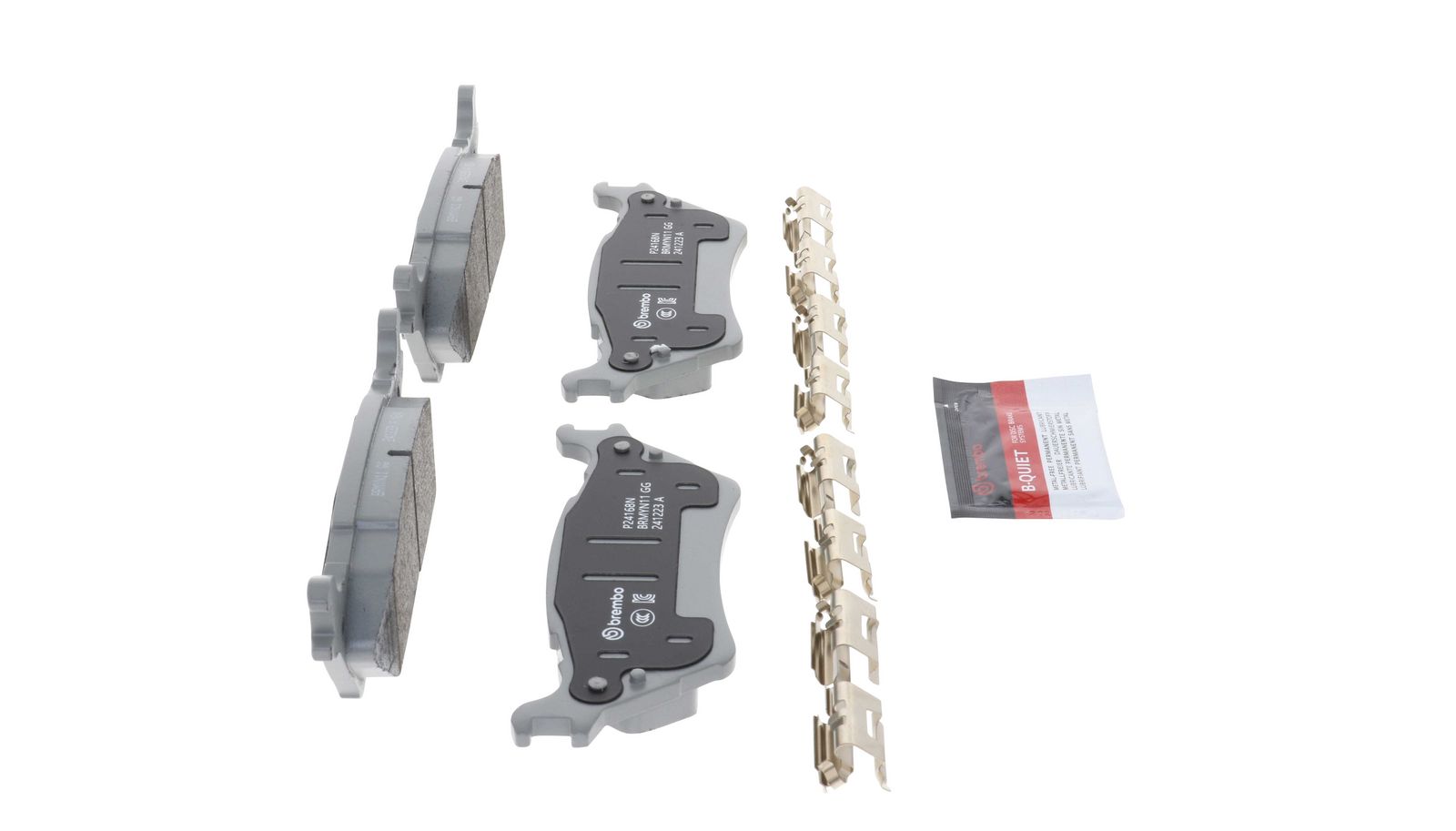 PRIME Ceramic Rear Disc Brake Pad Set - P24168N_20