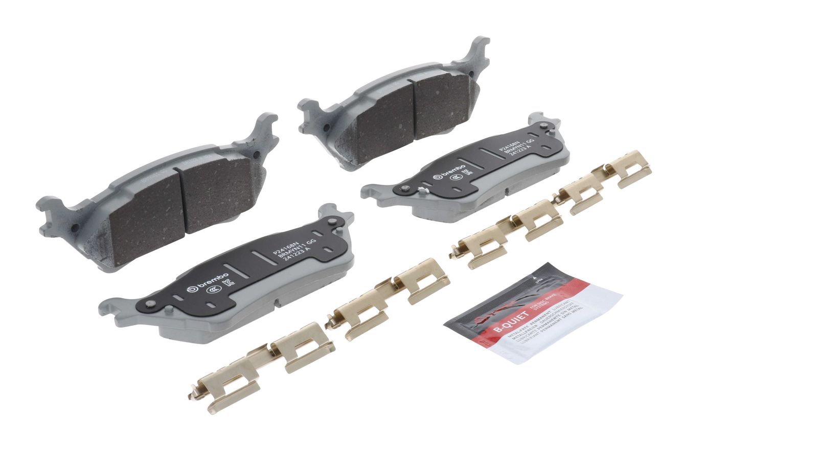 PRIME Ceramic Rear Disc Brake Pad Set - P24168N_23