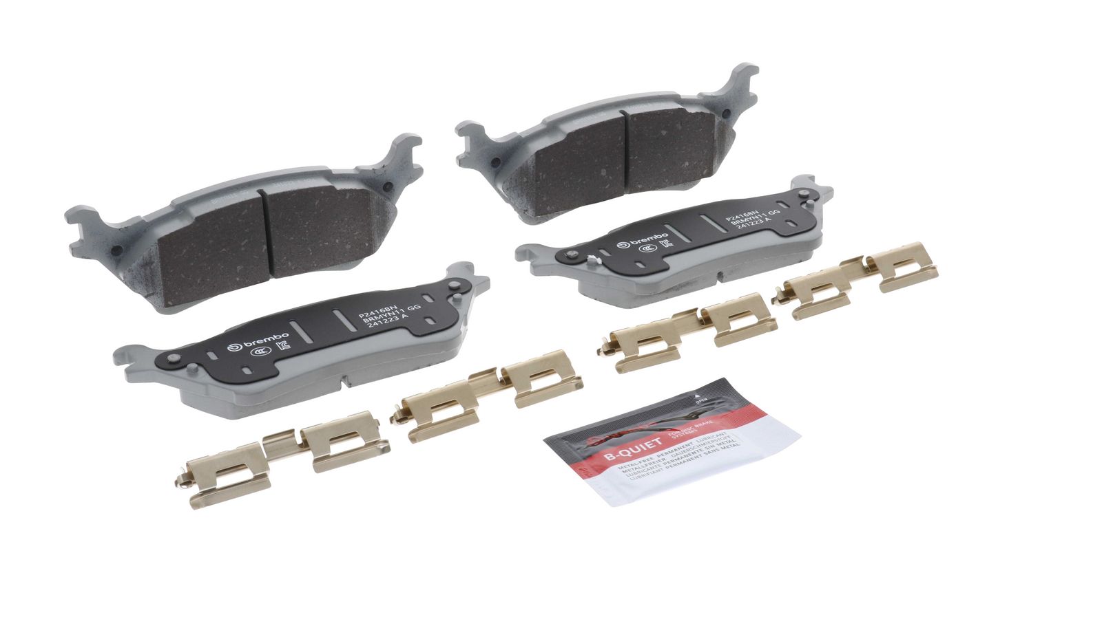 PRIME Ceramic Rear Disc Brake Pad Set - P24168N_24