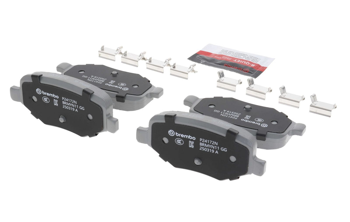 PRIME Ceramic Rear Disc Brake Pad Set - P24172N_21