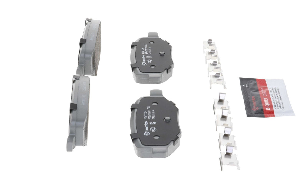 PRIME Ceramic Rear Disc Brake Pad Set - P24172N_25