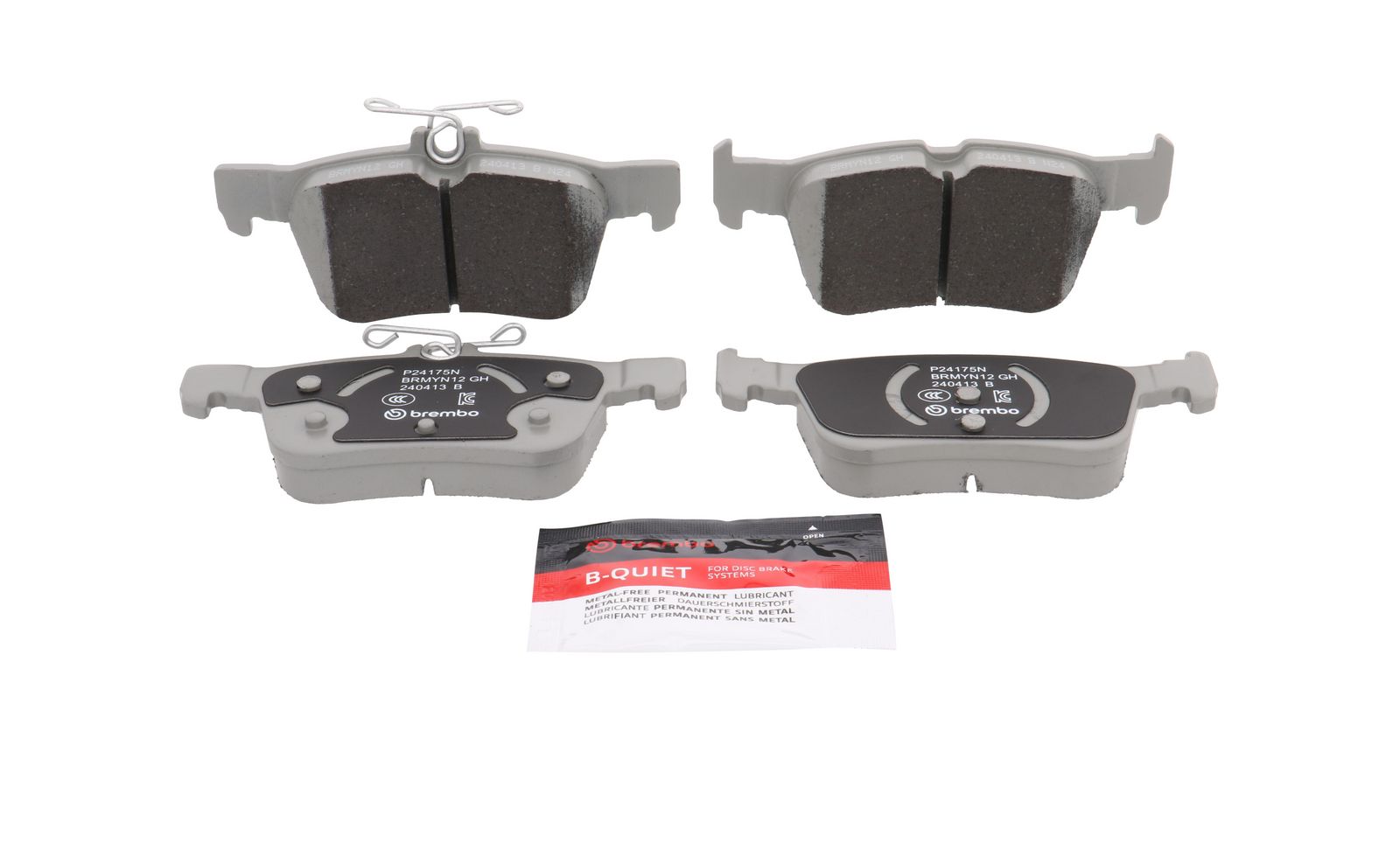 PRIME Ceramic Rear Disc Brake Pad Set - P24175N_07