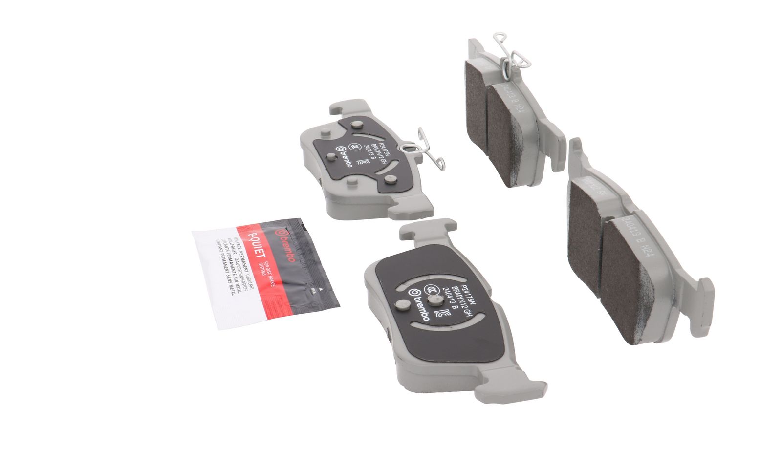 PRIME Ceramic Rear Disc Brake Pad Set - P24175N_12